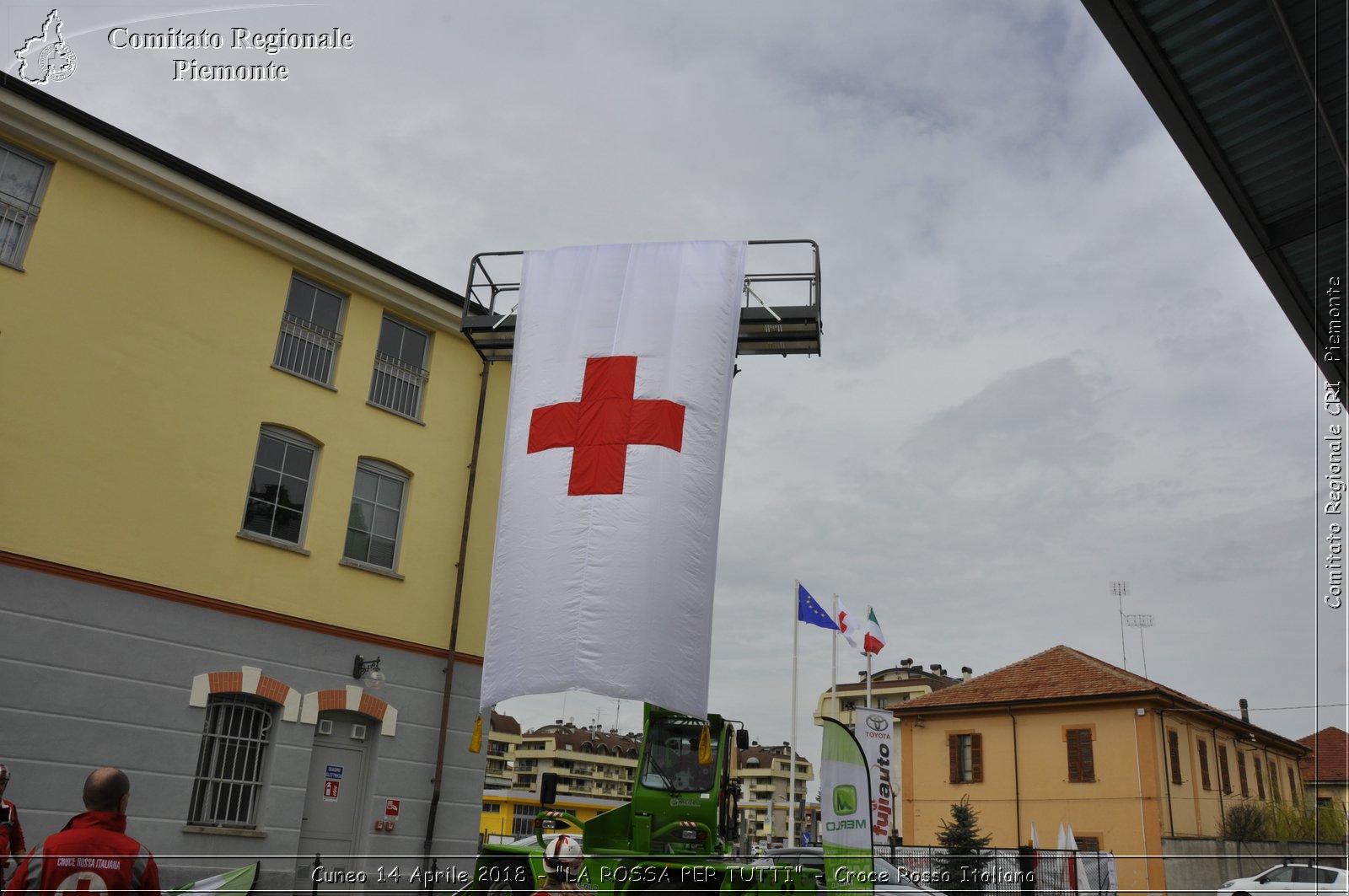 Cuneo 14 Aprile 2018 - "LA ROSSA PER TUTTI" - Croce Rossa Italiana- Comitato Regionale del Piemonte