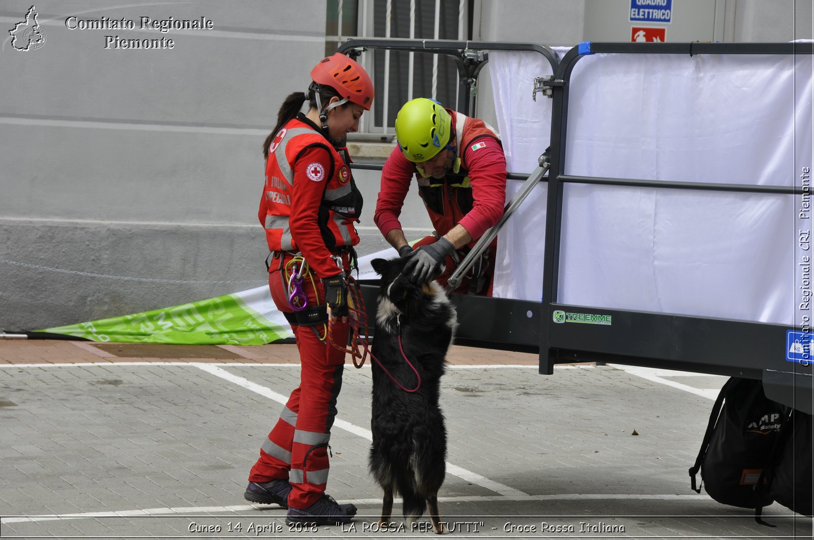 Cuneo 14 Aprile 2018 - "LA ROSSA PER TUTTI" - Croce Rossa Italiana- Comitato Regionale del Piemonte