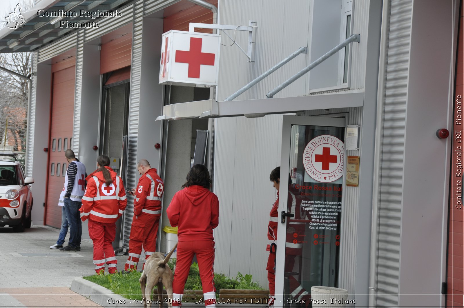 Cuneo 14 Aprile 2018 - "LA ROSSA PER TUTTI" - Croce Rossa Italiana- Comitato Regionale del Piemonte