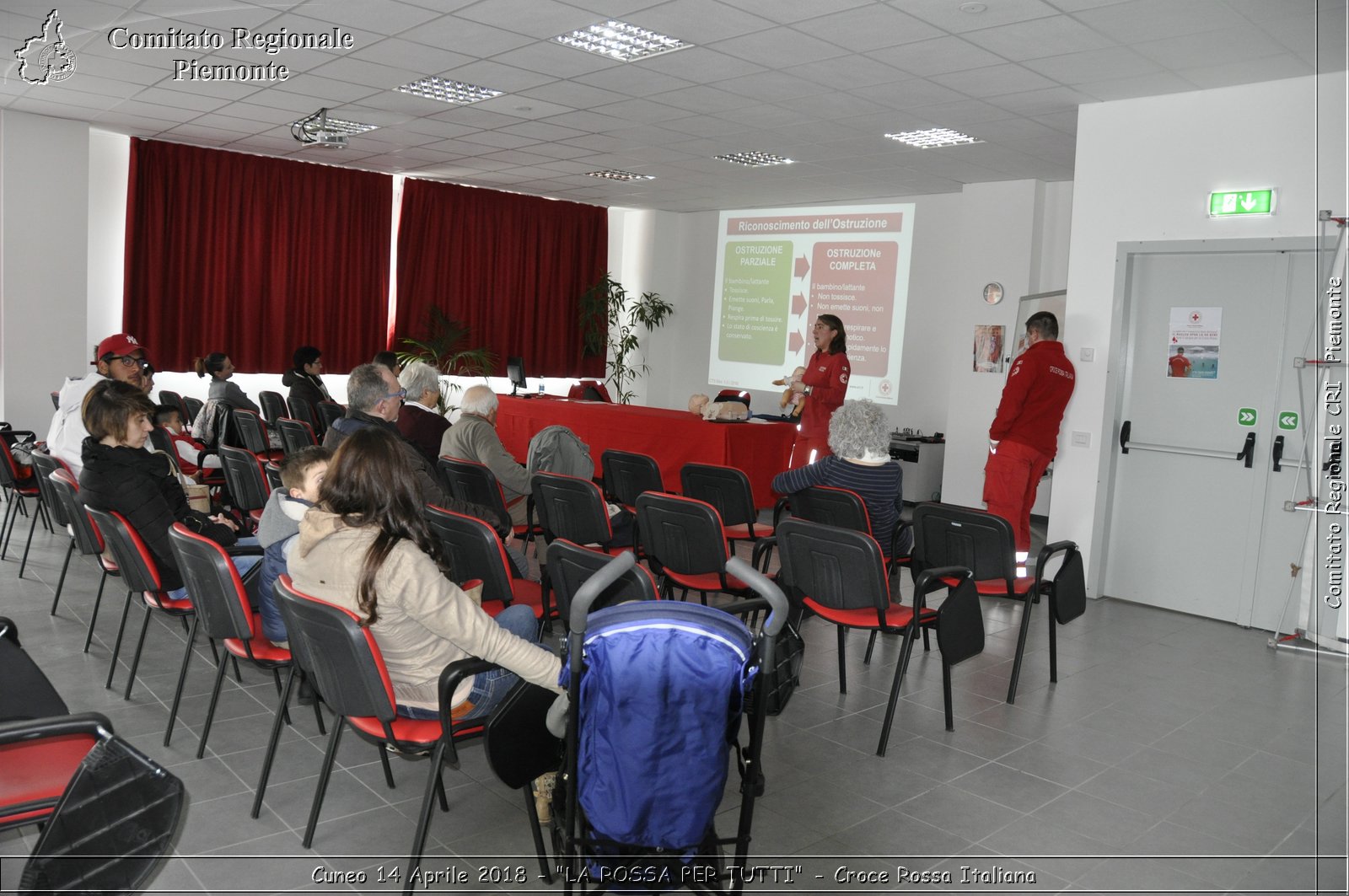 Cuneo 14 Aprile 2018 - "LA ROSSA PER TUTTI" - Croce Rossa Italiana- Comitato Regionale del Piemonte