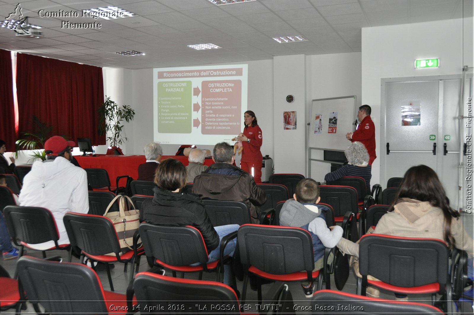 Cuneo 14 Aprile 2018 - "LA ROSSA PER TUTTI" - Croce Rossa Italiana- Comitato Regionale del Piemonte