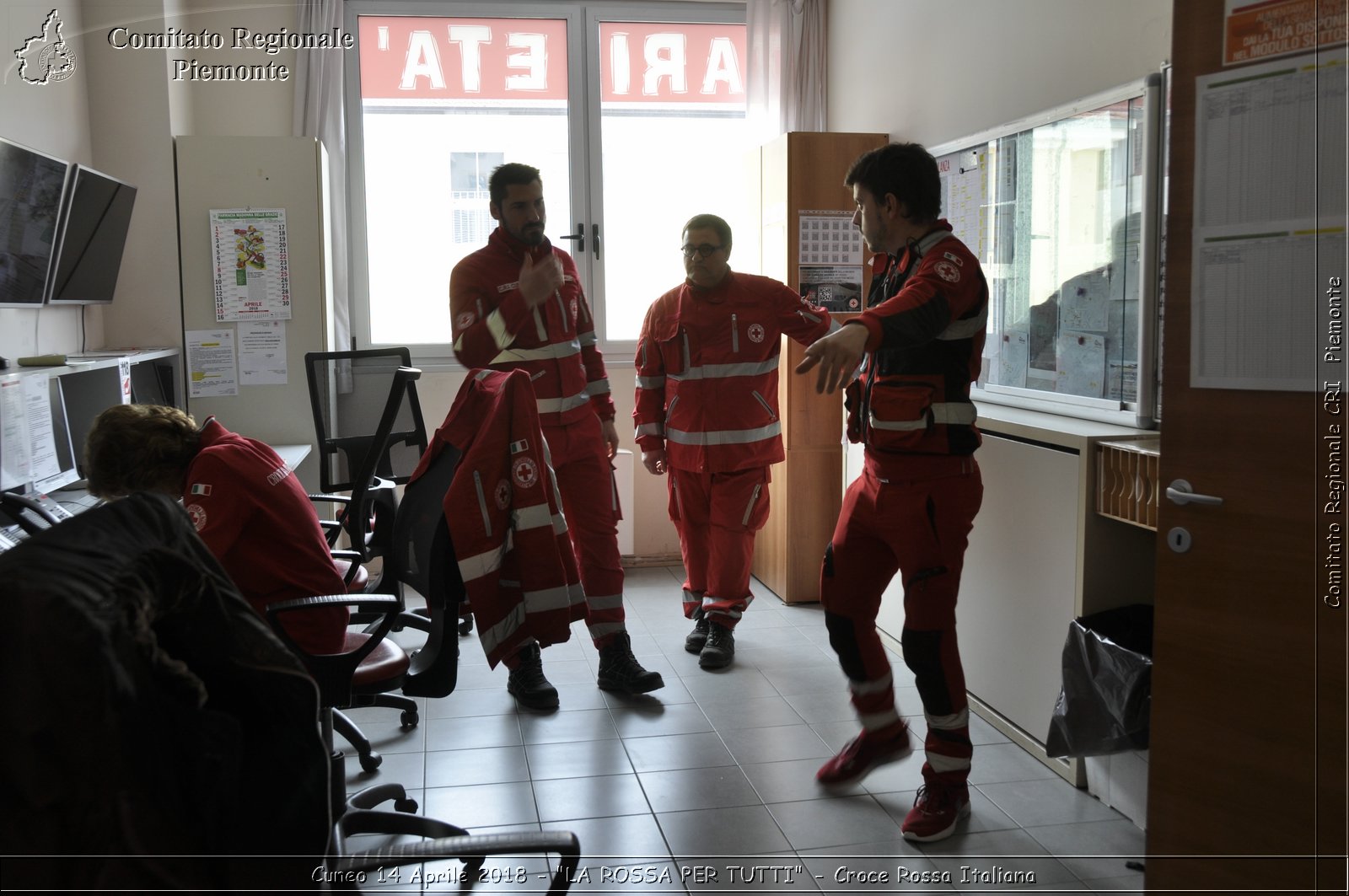 Cuneo 14 Aprile 2018 - "LA ROSSA PER TUTTI" - Croce Rossa Italiana- Comitato Regionale del Piemonte