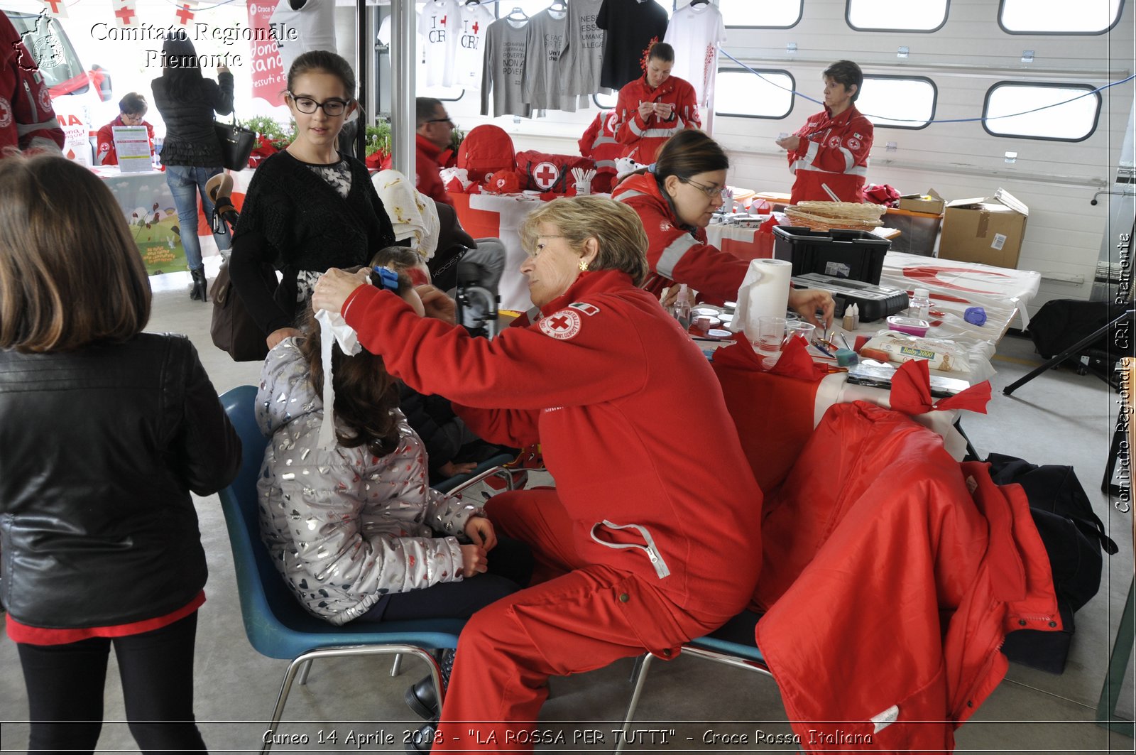 Cuneo 14 Aprile 2018 - "LA ROSSA PER TUTTI" - Croce Rossa Italiana- Comitato Regionale del Piemonte