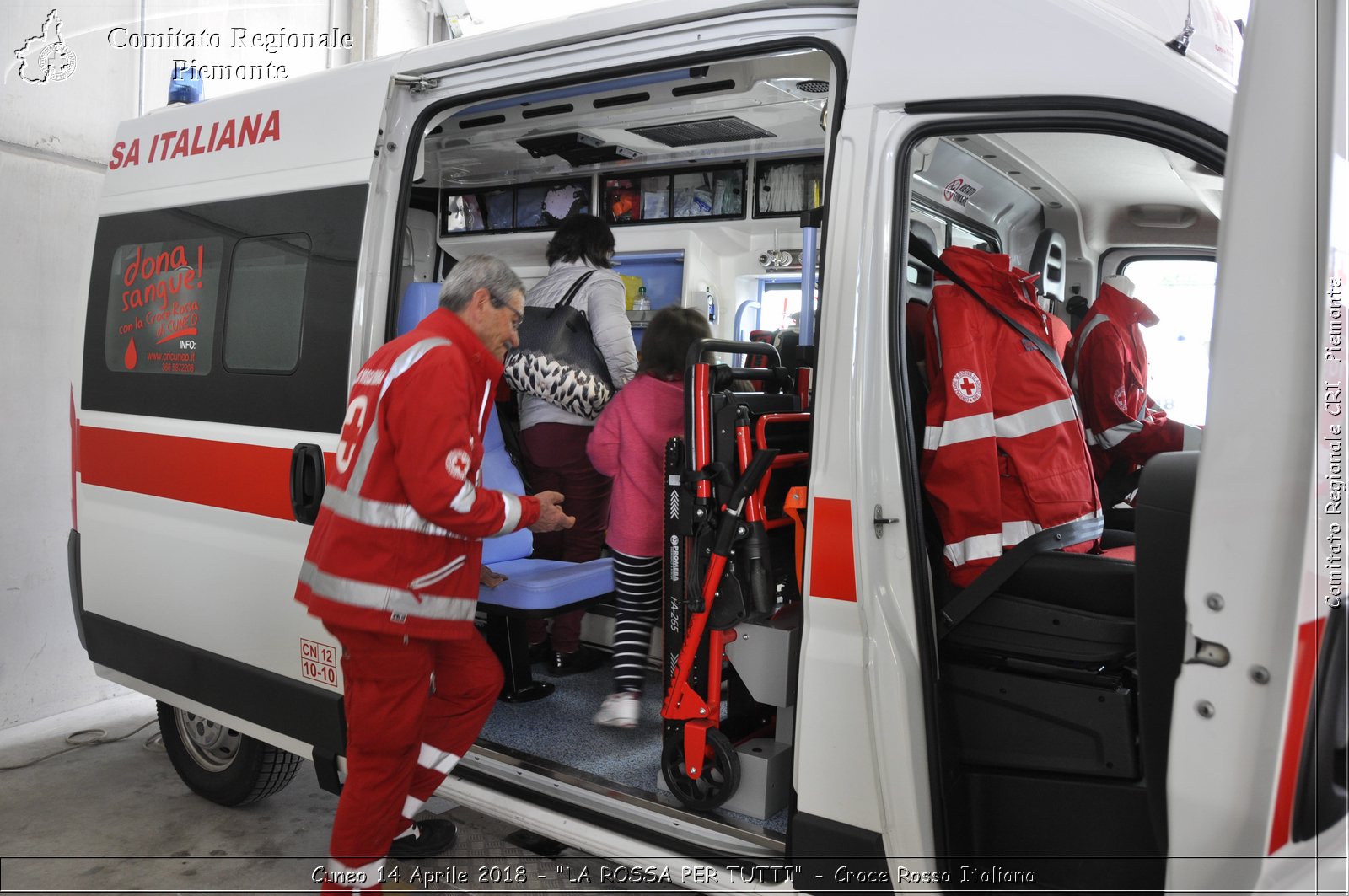 Cuneo 14 Aprile 2018 - "LA ROSSA PER TUTTI" - Croce Rossa Italiana- Comitato Regionale del Piemonte