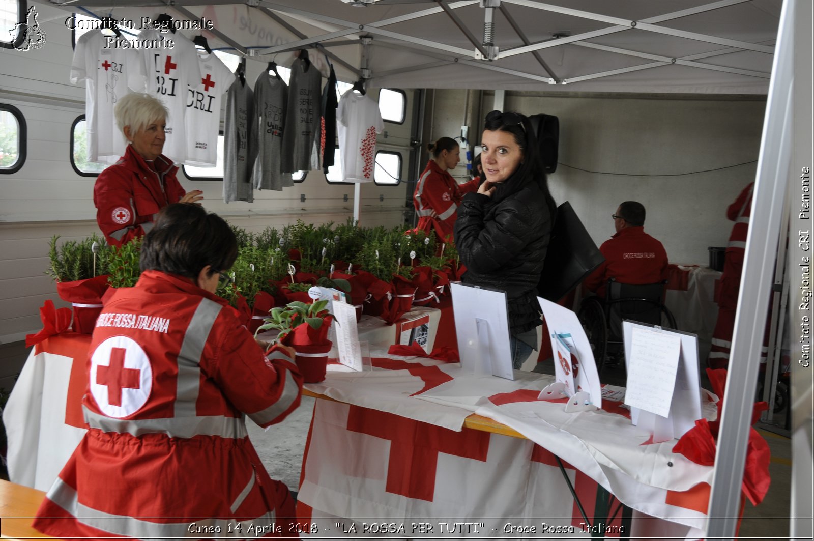 Cuneo 14 Aprile 2018 - "LA ROSSA PER TUTTI" - Croce Rossa Italiana- Comitato Regionale del Piemonte