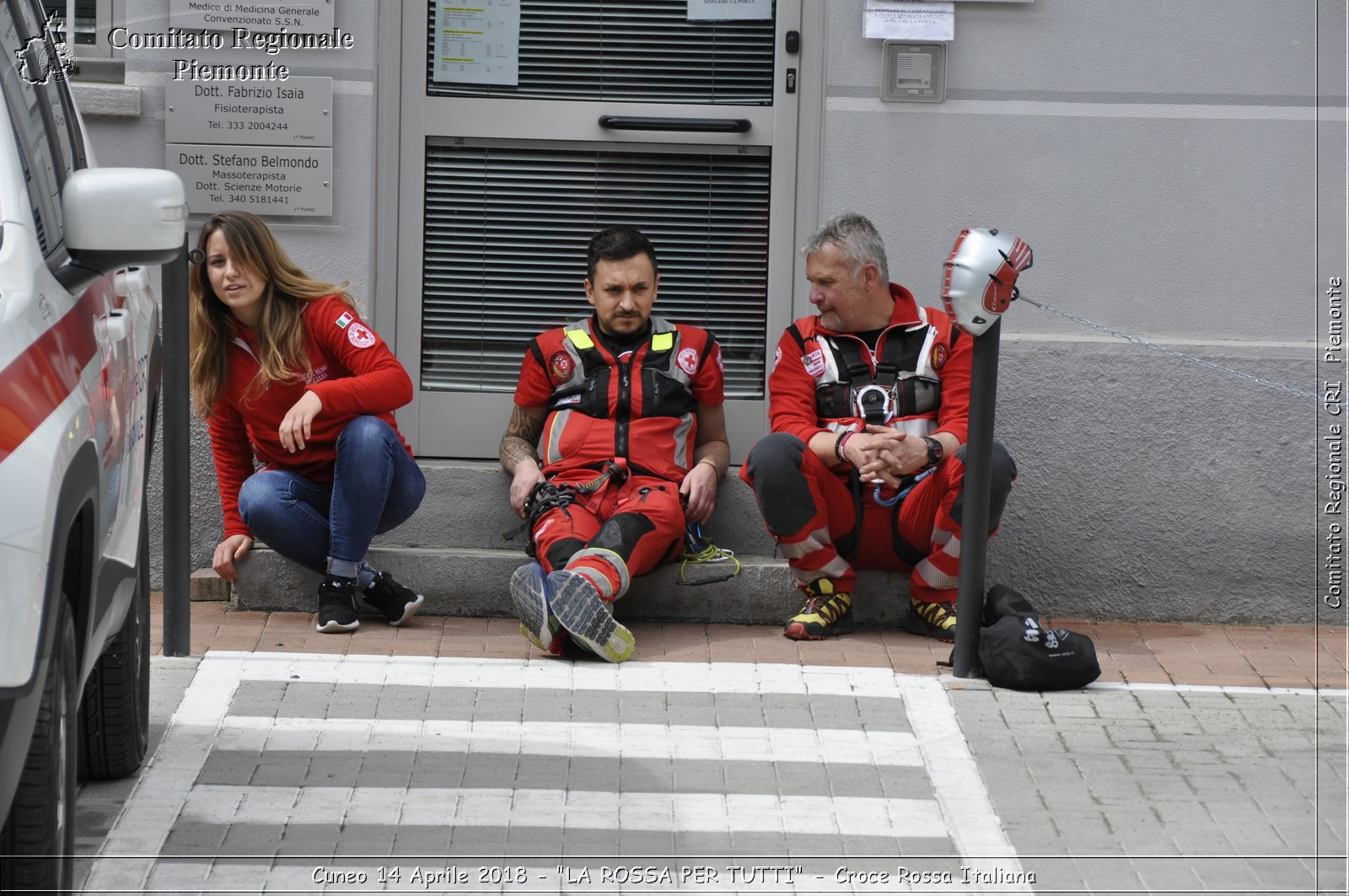 Cuneo 14 Aprile 2018 - "LA ROSSA PER TUTTI" - Croce Rossa Italiana- Comitato Regionale del Piemonte