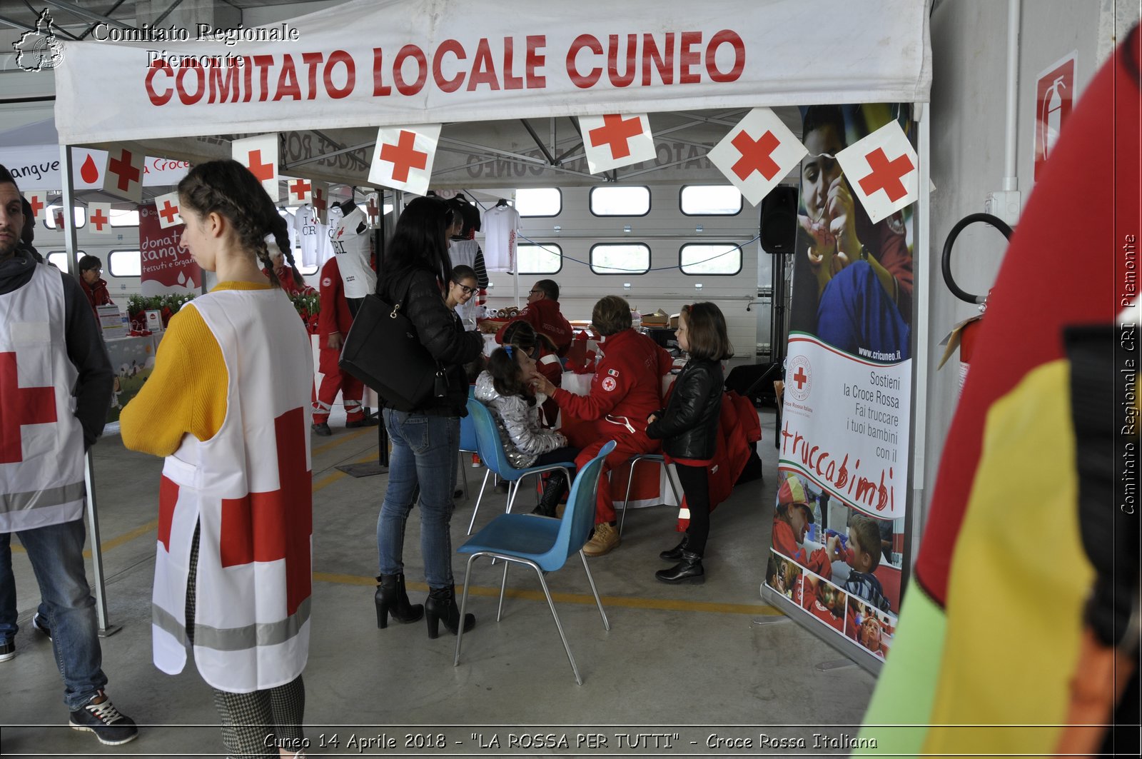 Cuneo 14 Aprile 2018 - "LA ROSSA PER TUTTI" - Croce Rossa Italiana- Comitato Regionale del Piemonte