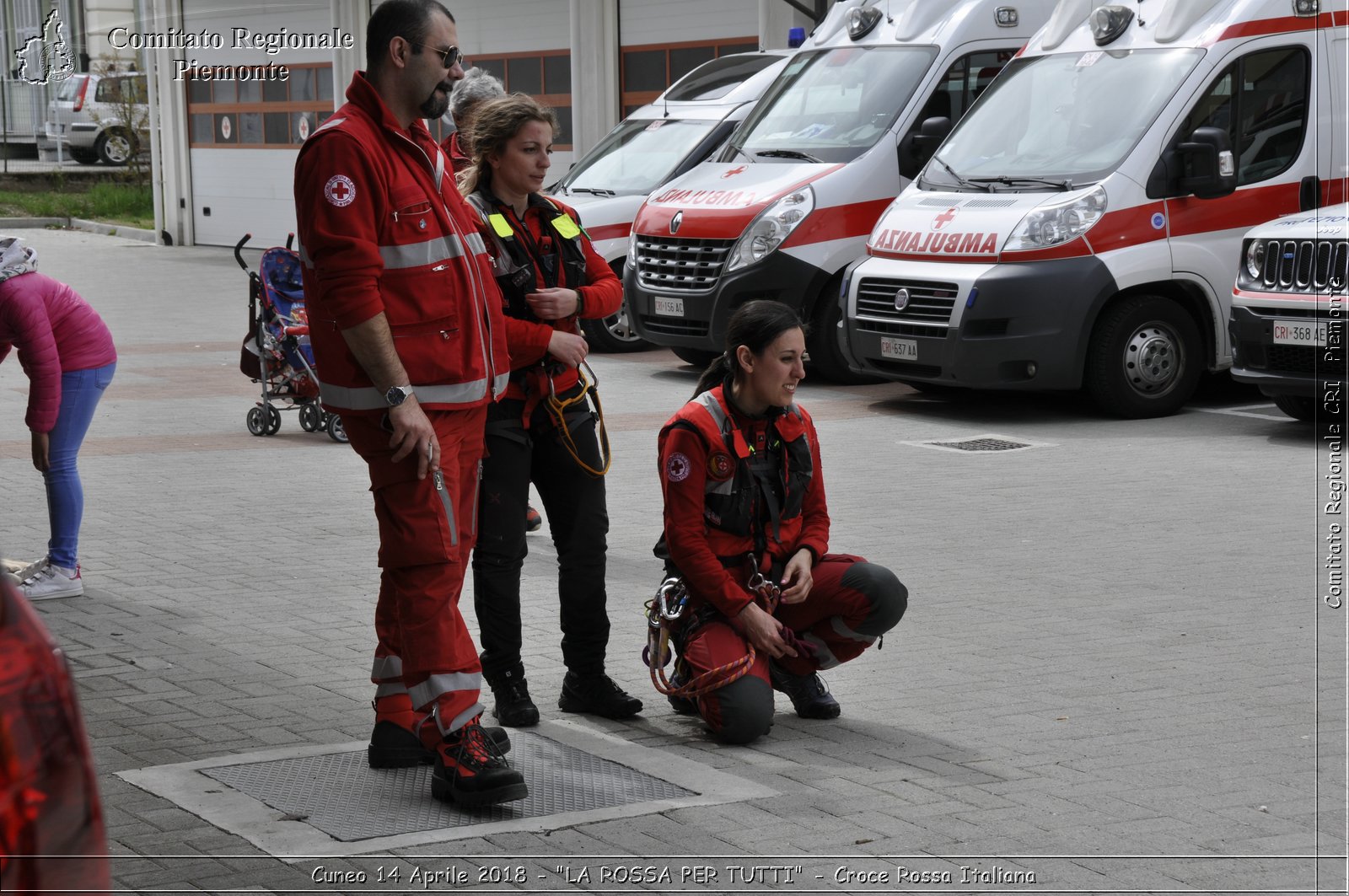 Cuneo 14 Aprile 2018 - "LA ROSSA PER TUTTI" - Croce Rossa Italiana- Comitato Regionale del Piemonte