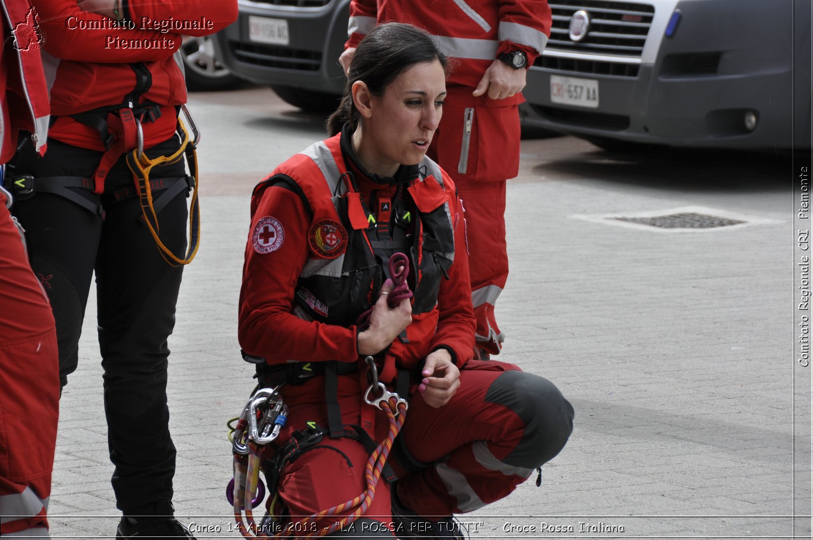 Cuneo 14 Aprile 2018 - "LA ROSSA PER TUTTI" - Croce Rossa Italiana- Comitato Regionale del Piemonte