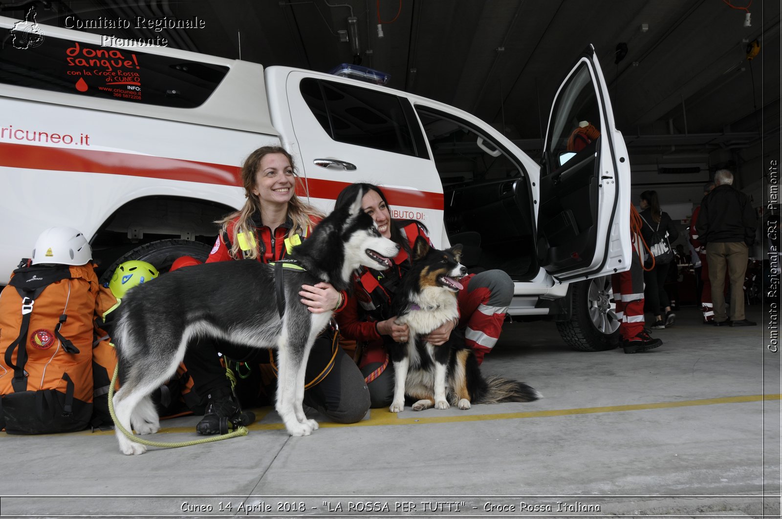 Cuneo 14 Aprile 2018 - "LA ROSSA PER TUTTI" - Croce Rossa Italiana- Comitato Regionale del Piemonte