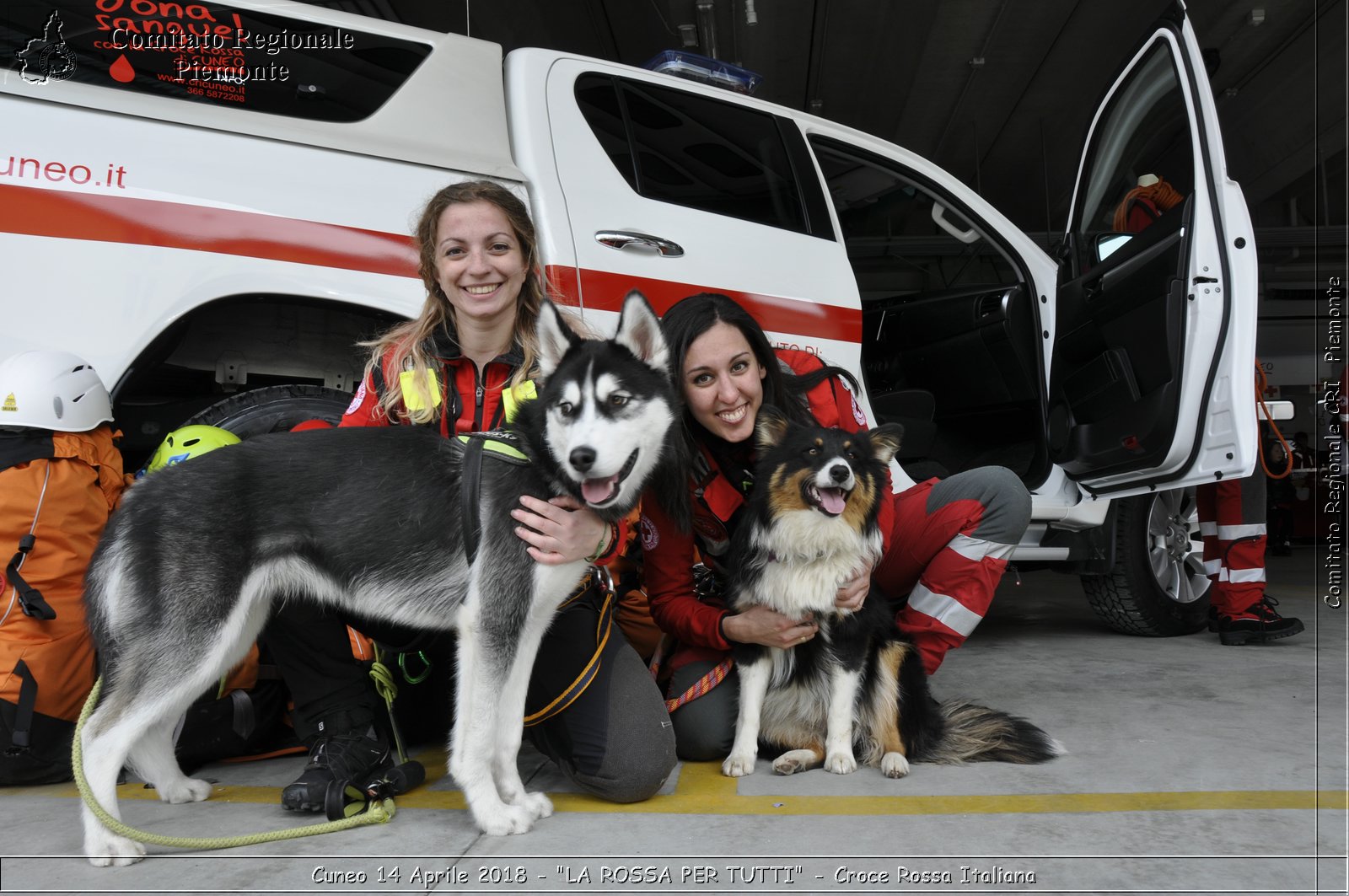 Cuneo 14 Aprile 2018 - "LA ROSSA PER TUTTI" - Croce Rossa Italiana- Comitato Regionale del Piemonte