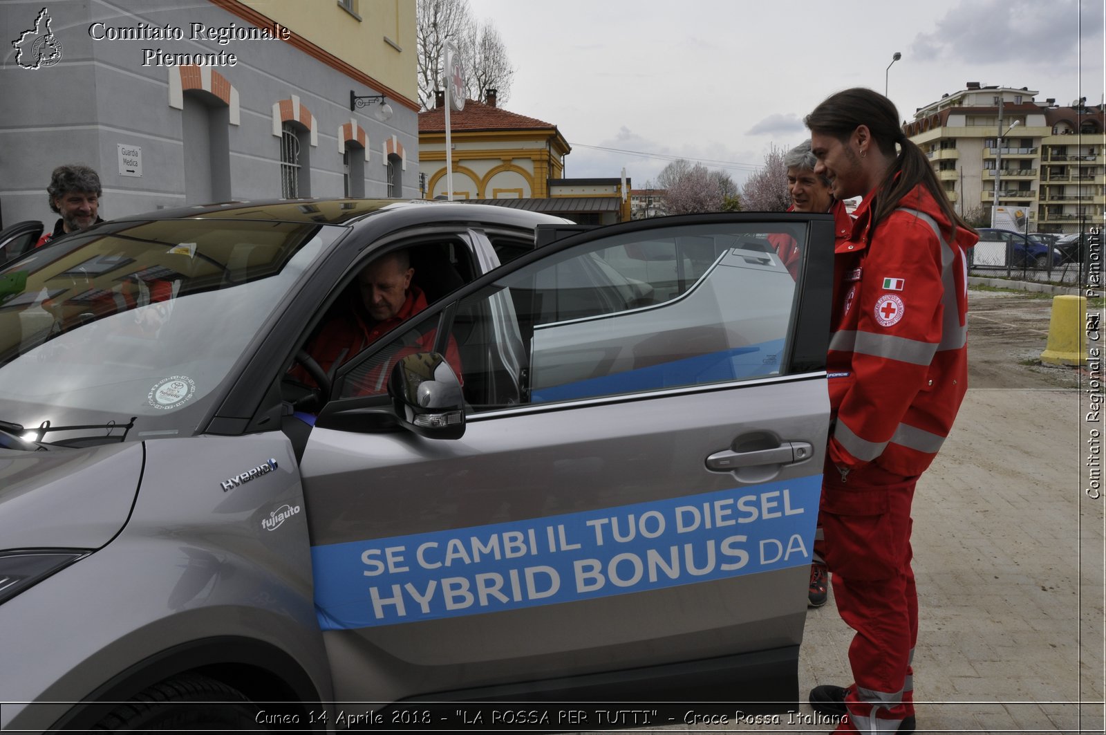 Cuneo 14 Aprile 2018 - "LA ROSSA PER TUTTI" - Croce Rossa Italiana- Comitato Regionale del Piemonte