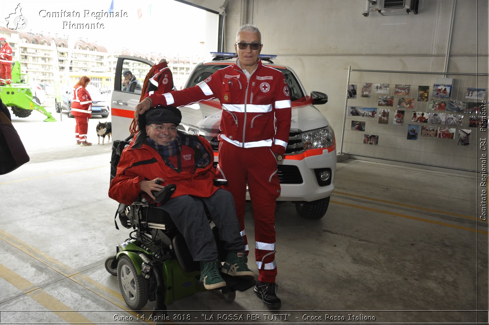 Cuneo 14 Aprile 2018 - "LA ROSSA PER TUTTI" - Croce Rossa Italiana- Comitato Regionale del Piemonte