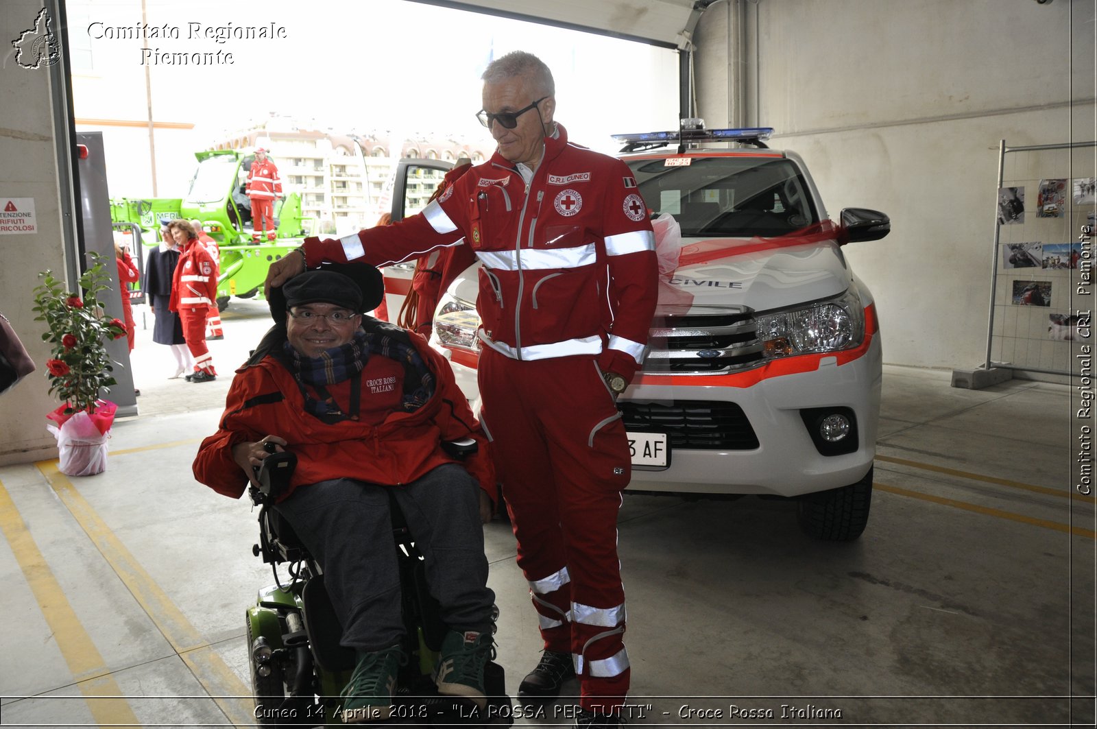 Cuneo 14 Aprile 2018 - "LA ROSSA PER TUTTI" - Croce Rossa Italiana- Comitato Regionale del Piemonte