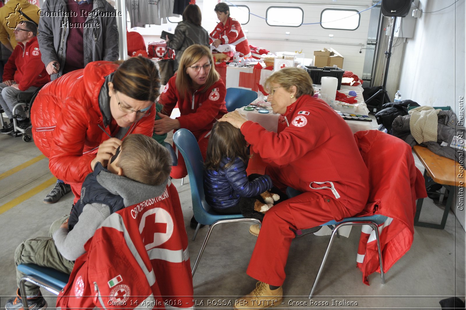 Cuneo 14 Aprile 2018 - "LA ROSSA PER TUTTI" - Croce Rossa Italiana- Comitato Regionale del Piemonte