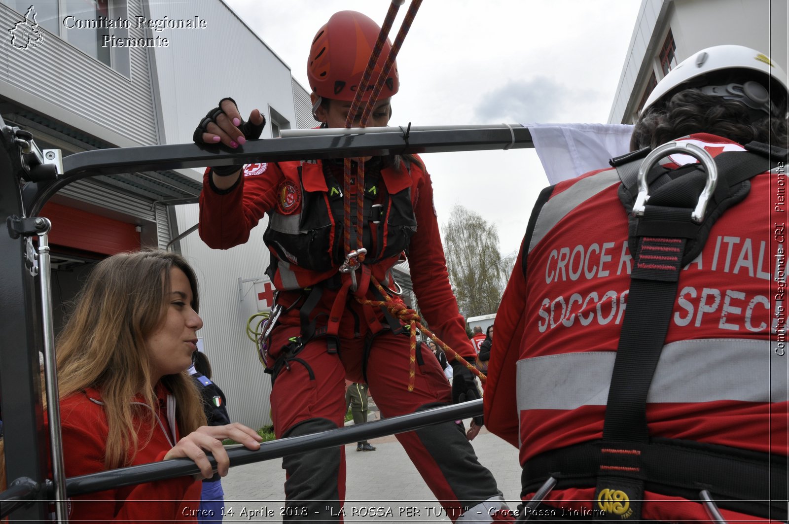 Cuneo 14 Aprile 2018 - "LA ROSSA PER TUTTI" - Croce Rossa Italiana- Comitato Regionale del Piemonte