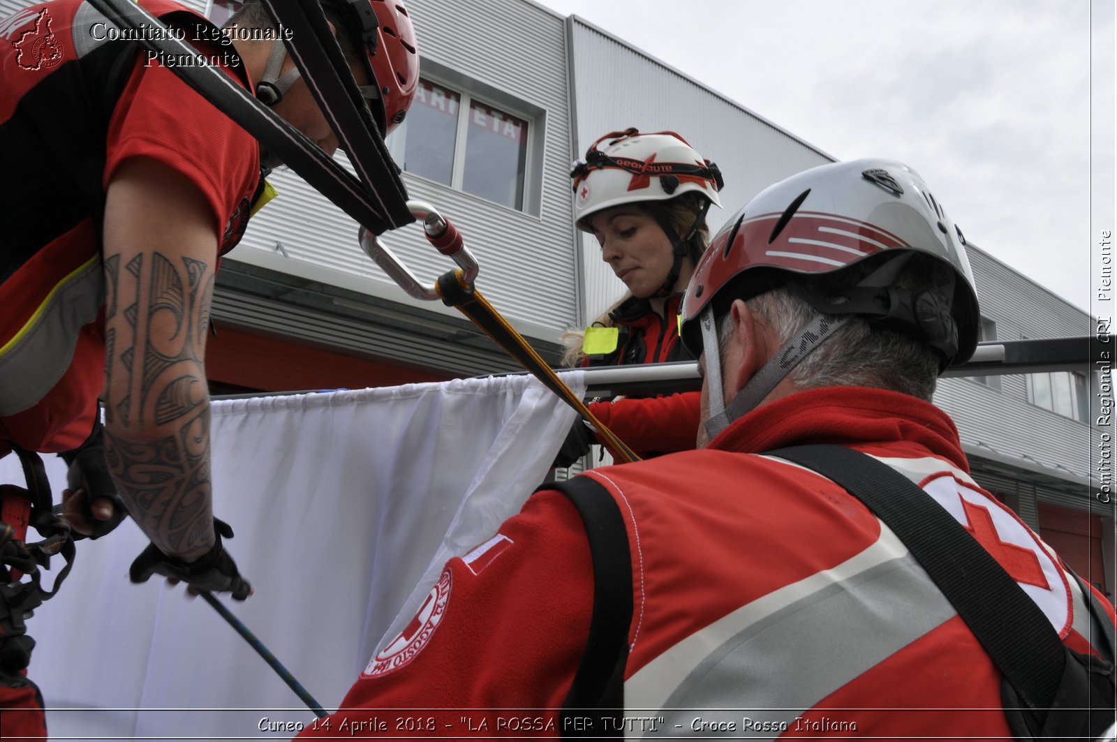 Cuneo 14 Aprile 2018 - "LA ROSSA PER TUTTI" - Croce Rossa Italiana- Comitato Regionale del Piemonte