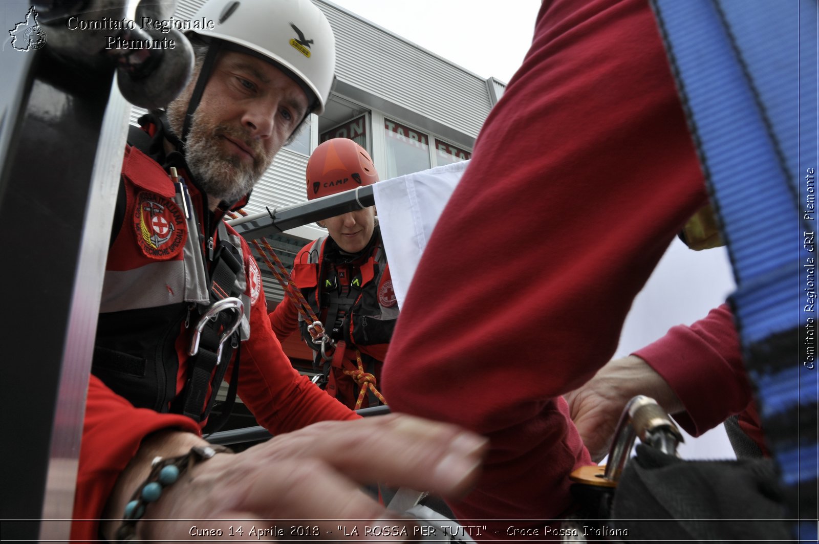 Cuneo 14 Aprile 2018 - "LA ROSSA PER TUTTI" - Croce Rossa Italiana- Comitato Regionale del Piemonte