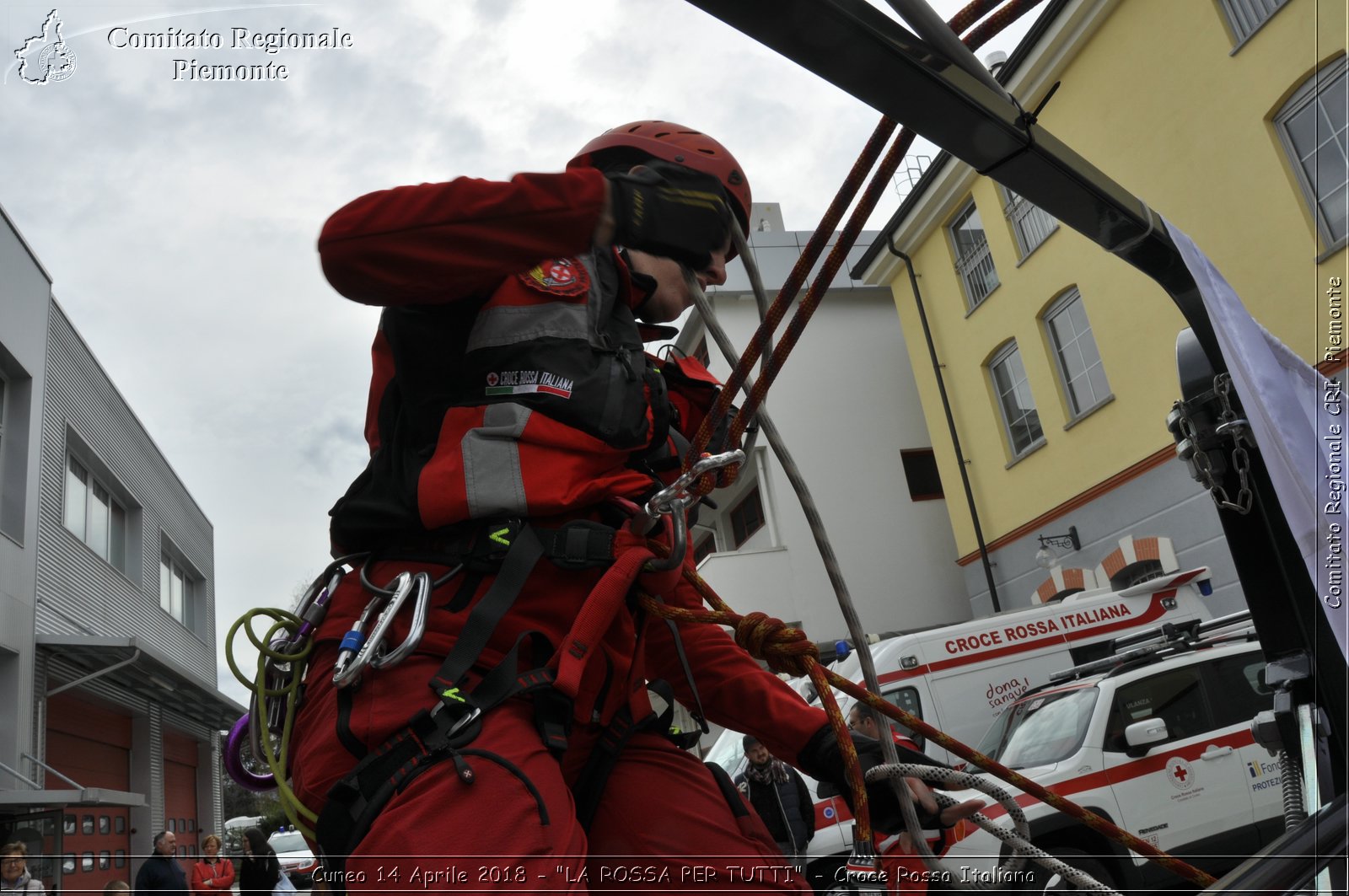 Cuneo 14 Aprile 2018 - "LA ROSSA PER TUTTI" - Croce Rossa Italiana- Comitato Regionale del Piemonte