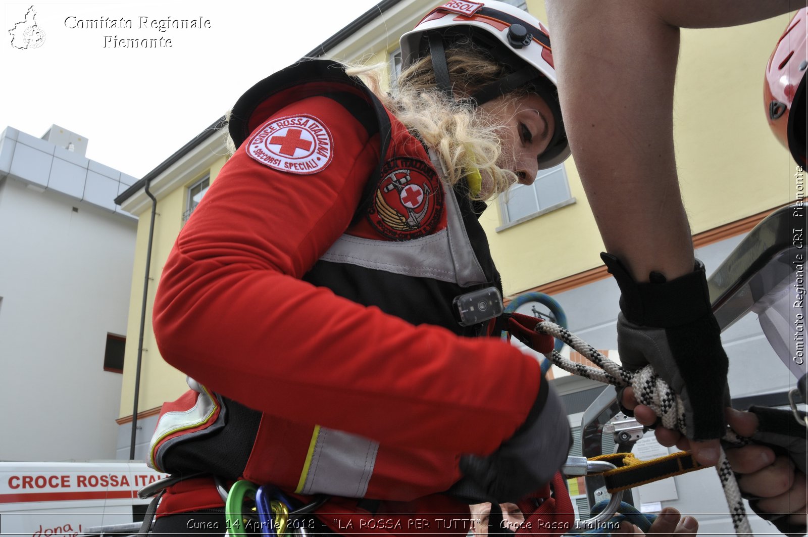 Cuneo 14 Aprile 2018 - "LA ROSSA PER TUTTI" - Croce Rossa Italiana- Comitato Regionale del Piemonte