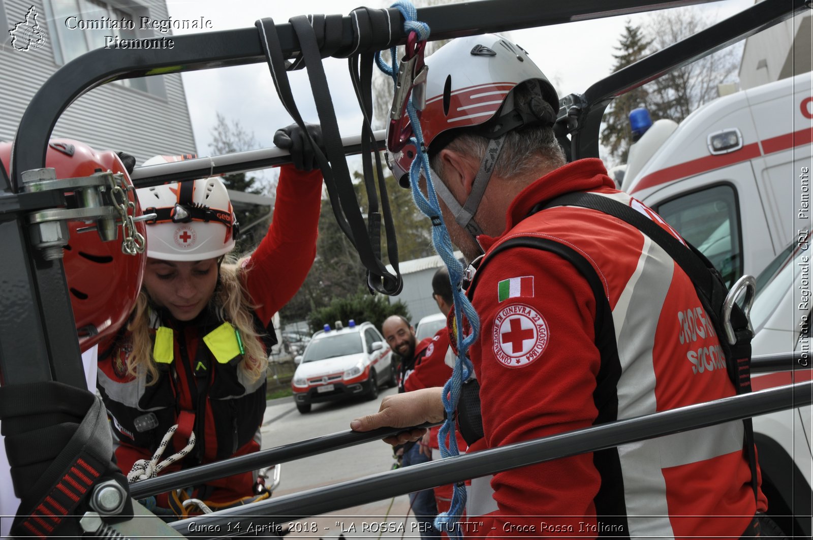 Cuneo 14 Aprile 2018 - "LA ROSSA PER TUTTI" - Croce Rossa Italiana- Comitato Regionale del Piemonte