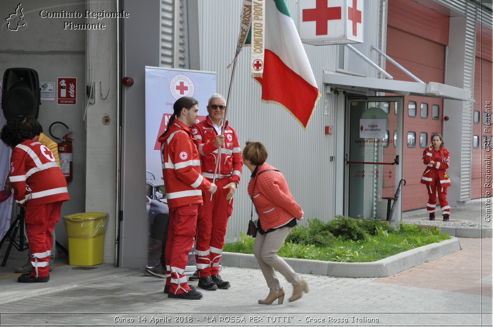 Cuneo 14 Aprile 2018 - "LA ROSSA PER TUTTI" - Croce Rossa Italiana- Comitato Regionale del Piemonte