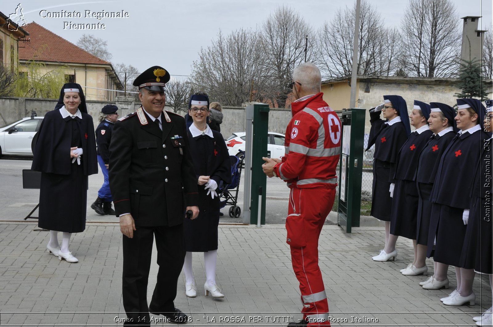 Cuneo 14 Aprile 2018 - "LA ROSSA PER TUTTI" - Croce Rossa Italiana- Comitato Regionale del Piemonte