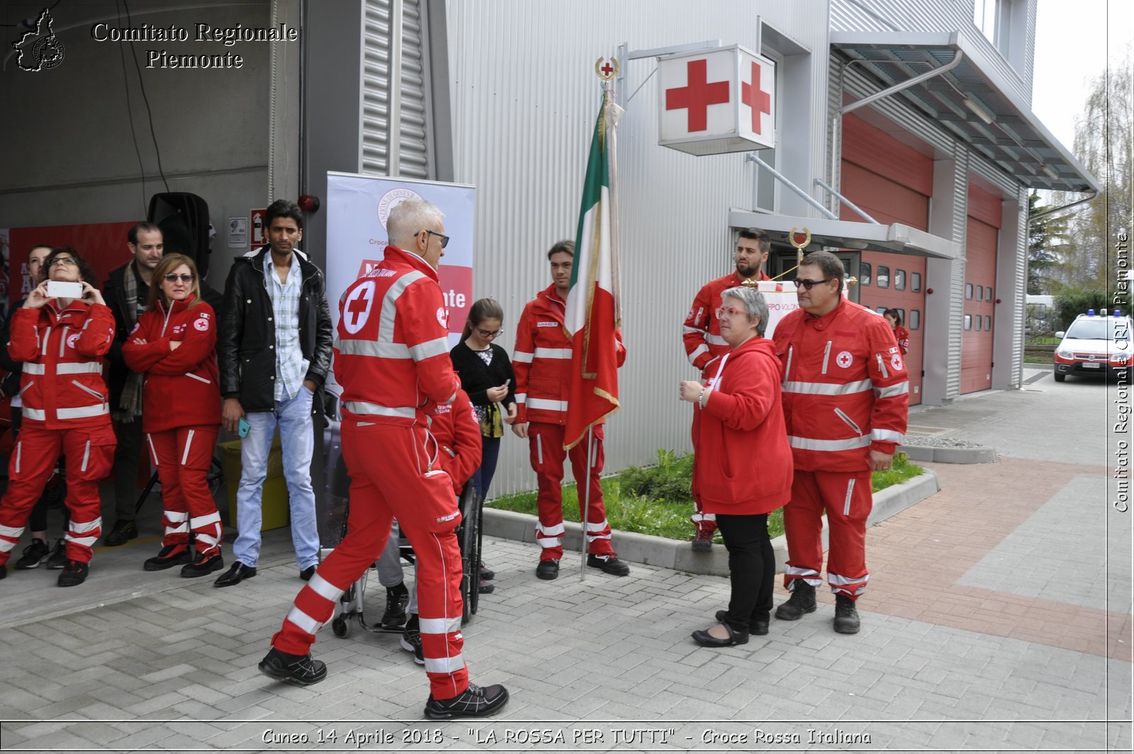 Cuneo 14 Aprile 2018 - "LA ROSSA PER TUTTI" - Croce Rossa Italiana- Comitato Regionale del Piemonte