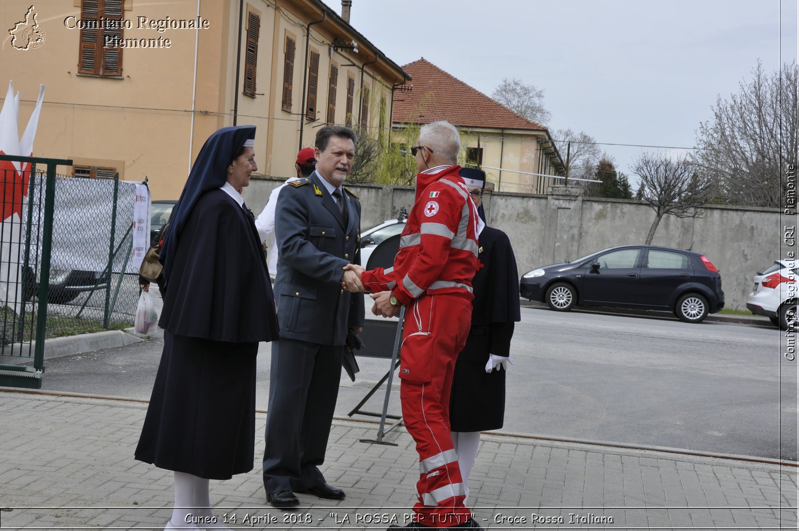 Cuneo 14 Aprile 2018 - "LA ROSSA PER TUTTI" - Croce Rossa Italiana- Comitato Regionale del Piemonte