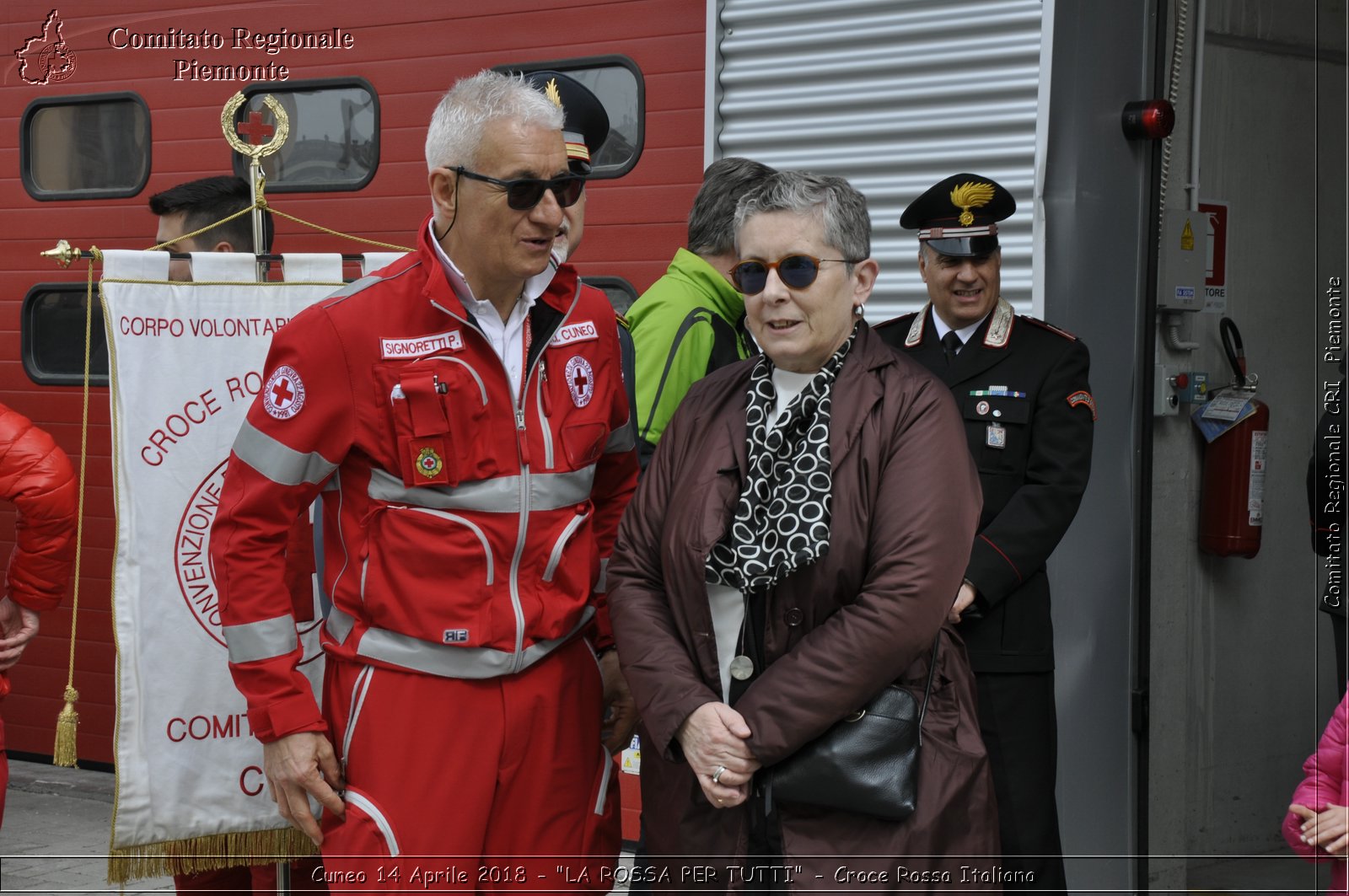 Cuneo 14 Aprile 2018 - "LA ROSSA PER TUTTI" - Croce Rossa Italiana- Comitato Regionale del Piemonte