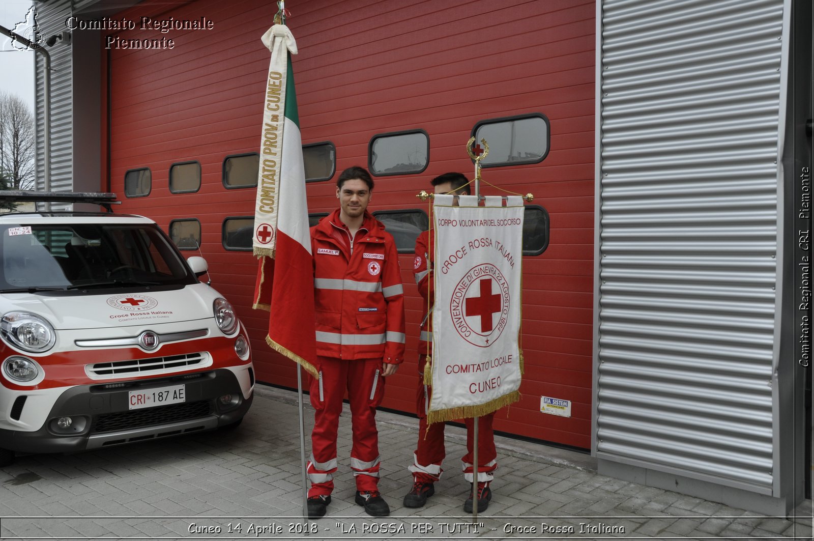 Cuneo 14 Aprile 2018 - "LA ROSSA PER TUTTI" - Croce Rossa Italiana- Comitato Regionale del Piemonte