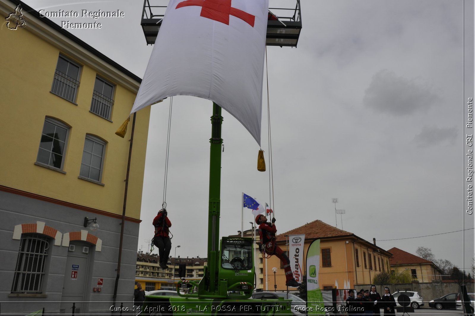 Cuneo 14 Aprile 2018 - "LA ROSSA PER TUTTI" - Croce Rossa Italiana- Comitato Regionale del Piemonte