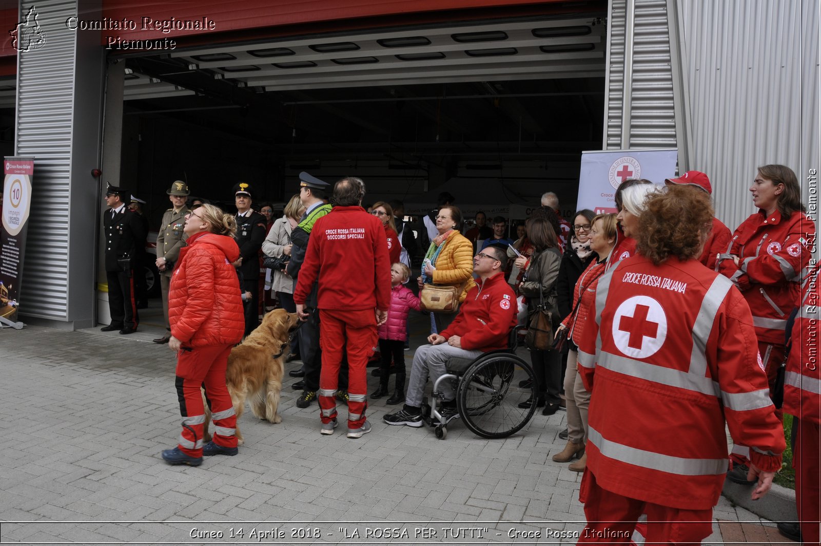 Cuneo 14 Aprile 2018 - "LA ROSSA PER TUTTI" - Croce Rossa Italiana- Comitato Regionale del Piemonte