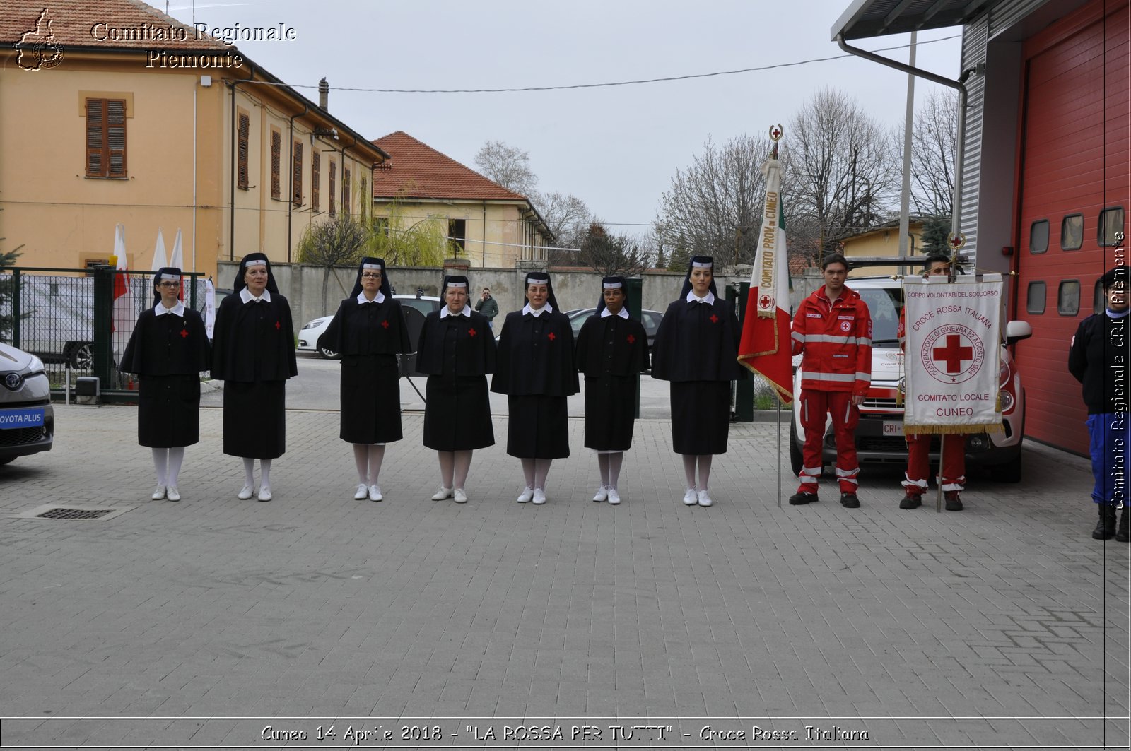 Cuneo 14 Aprile 2018 - "LA ROSSA PER TUTTI" - Croce Rossa Italiana- Comitato Regionale del Piemonte