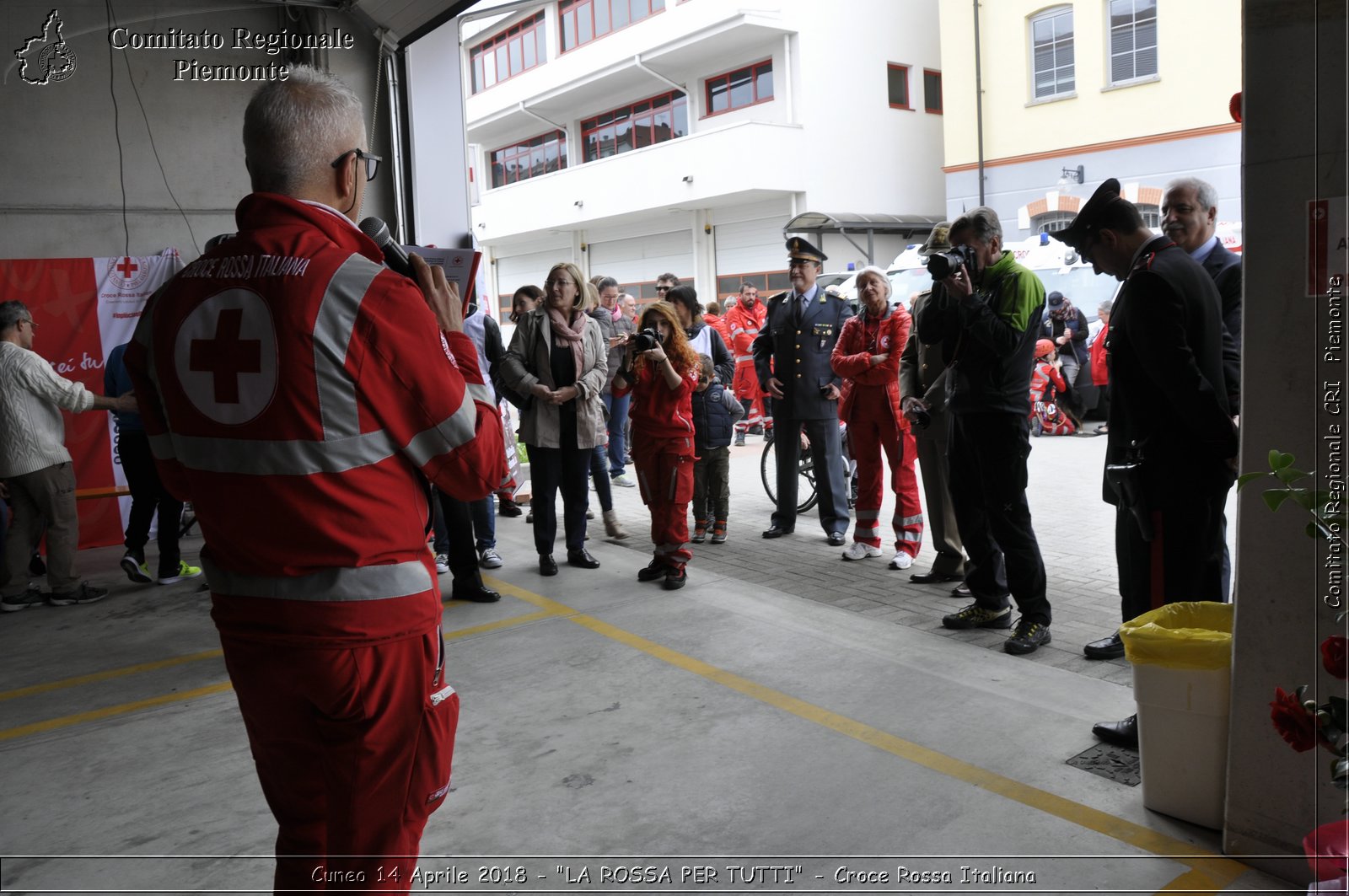 Cuneo 14 Aprile 2018 - "LA ROSSA PER TUTTI" - Croce Rossa Italiana- Comitato Regionale del Piemonte