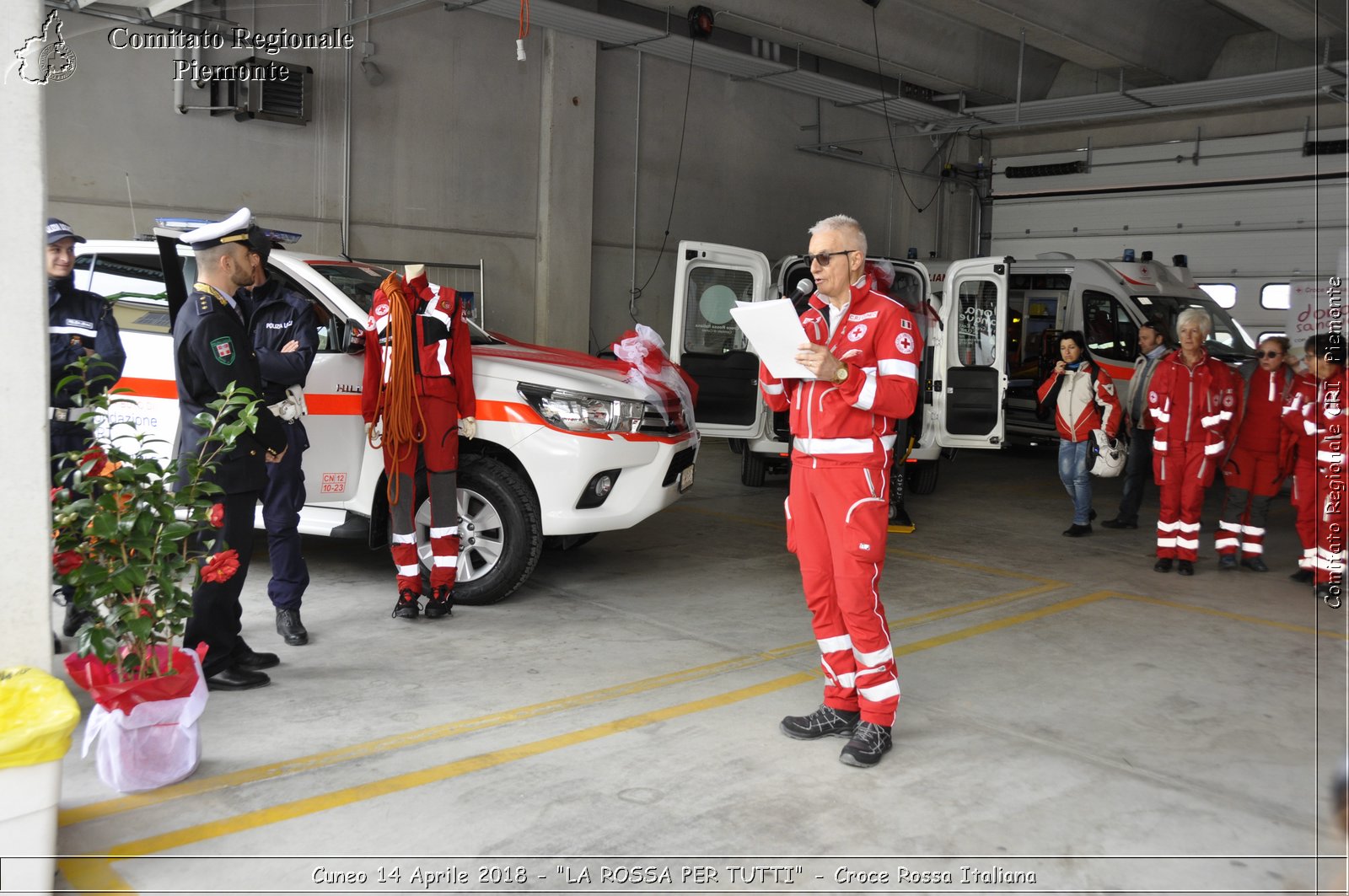 Cuneo 14 Aprile 2018 - "LA ROSSA PER TUTTI" - Croce Rossa Italiana- Comitato Regionale del Piemonte