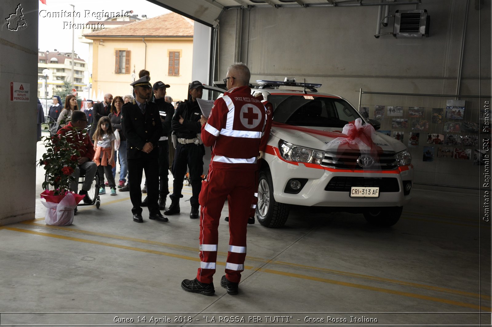 Cuneo 14 Aprile 2018 - "LA ROSSA PER TUTTI" - Croce Rossa Italiana- Comitato Regionale del Piemonte