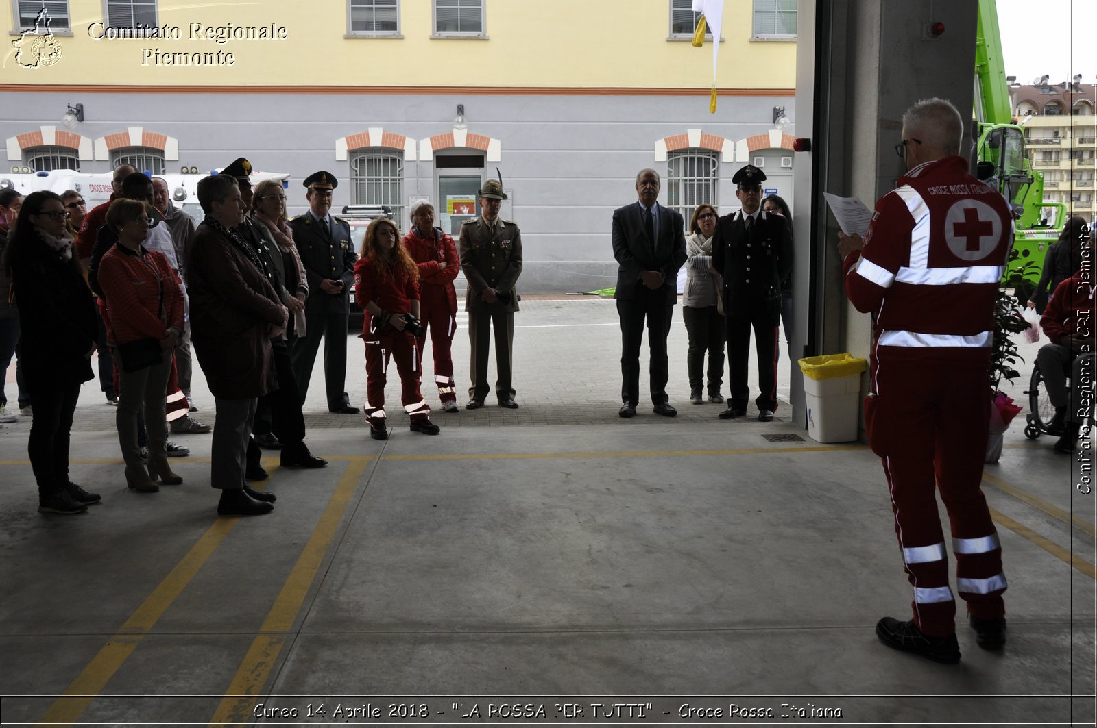 Cuneo 14 Aprile 2018 - "LA ROSSA PER TUTTI" - Croce Rossa Italiana- Comitato Regionale del Piemonte