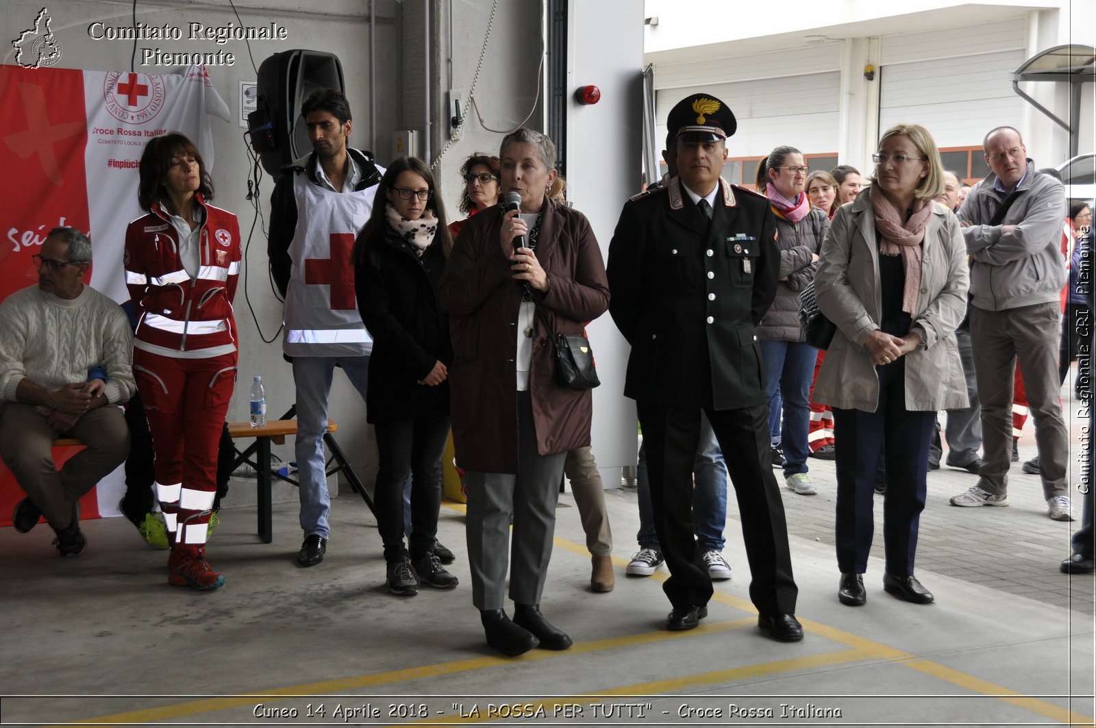 Cuneo 14 Aprile 2018 - "LA ROSSA PER TUTTI" - Croce Rossa Italiana- Comitato Regionale del Piemonte