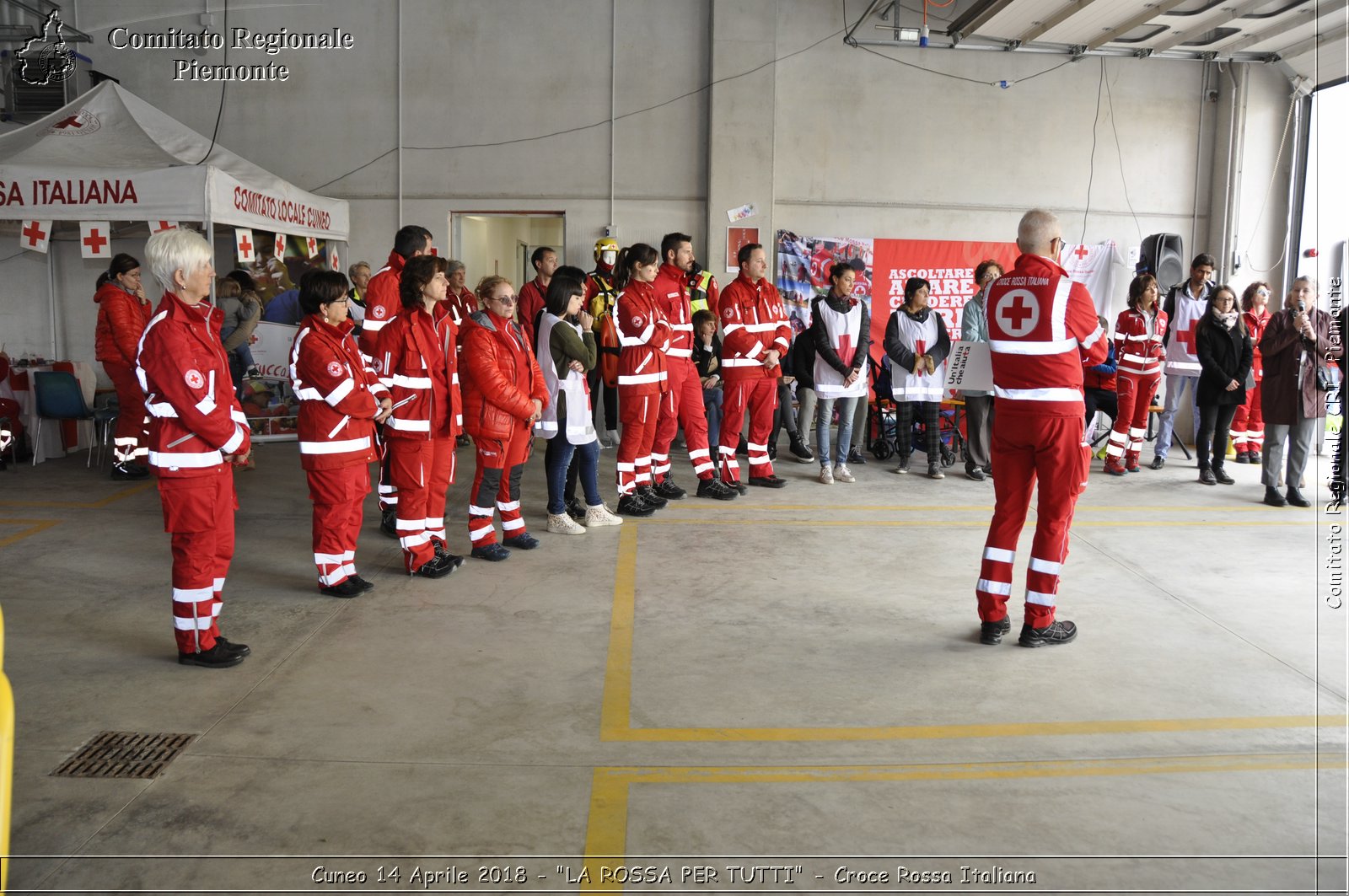 Cuneo 14 Aprile 2018 - "LA ROSSA PER TUTTI" - Croce Rossa Italiana- Comitato Regionale del Piemonte