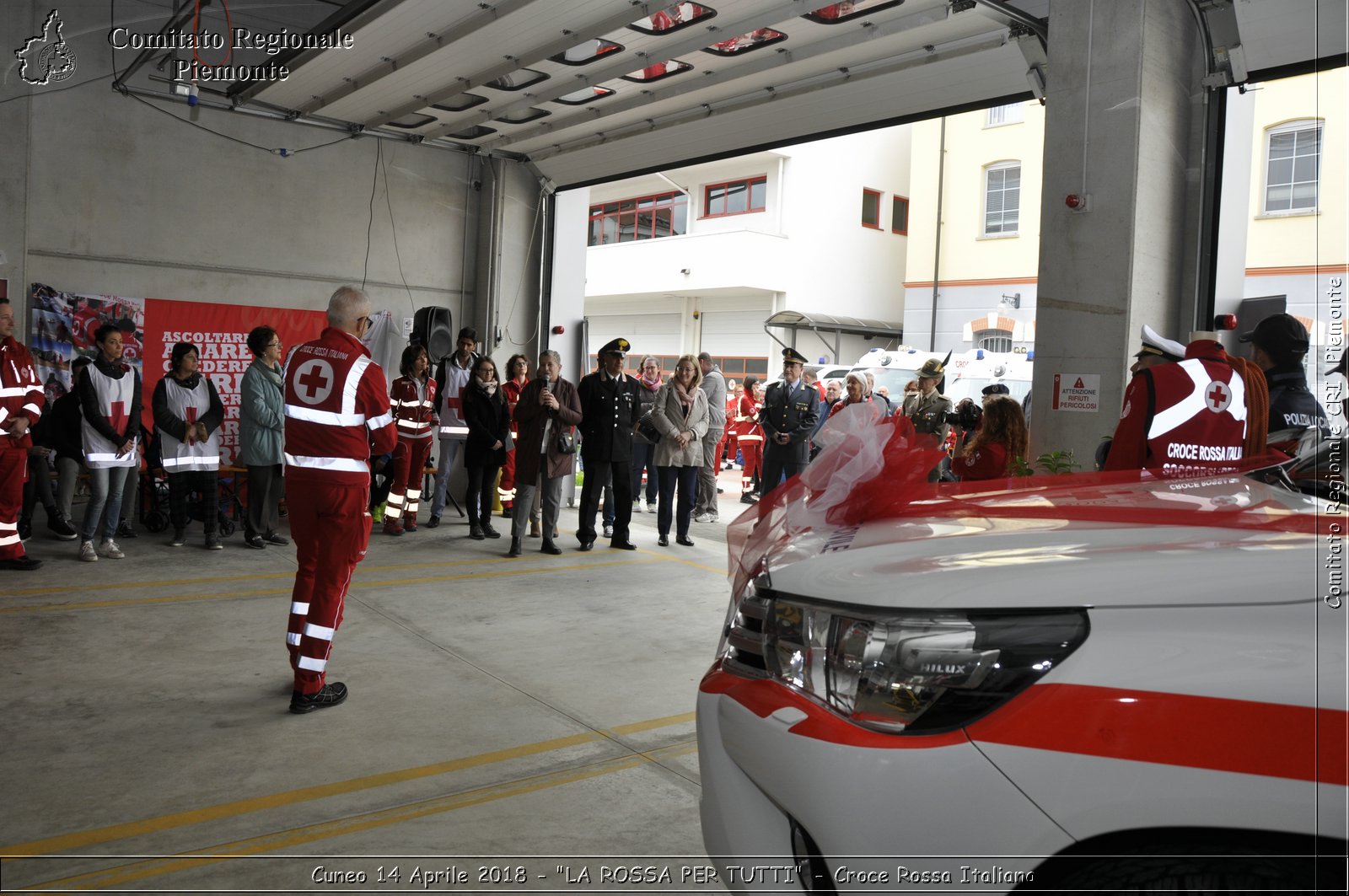 Cuneo 14 Aprile 2018 - "LA ROSSA PER TUTTI" - Croce Rossa Italiana- Comitato Regionale del Piemonte