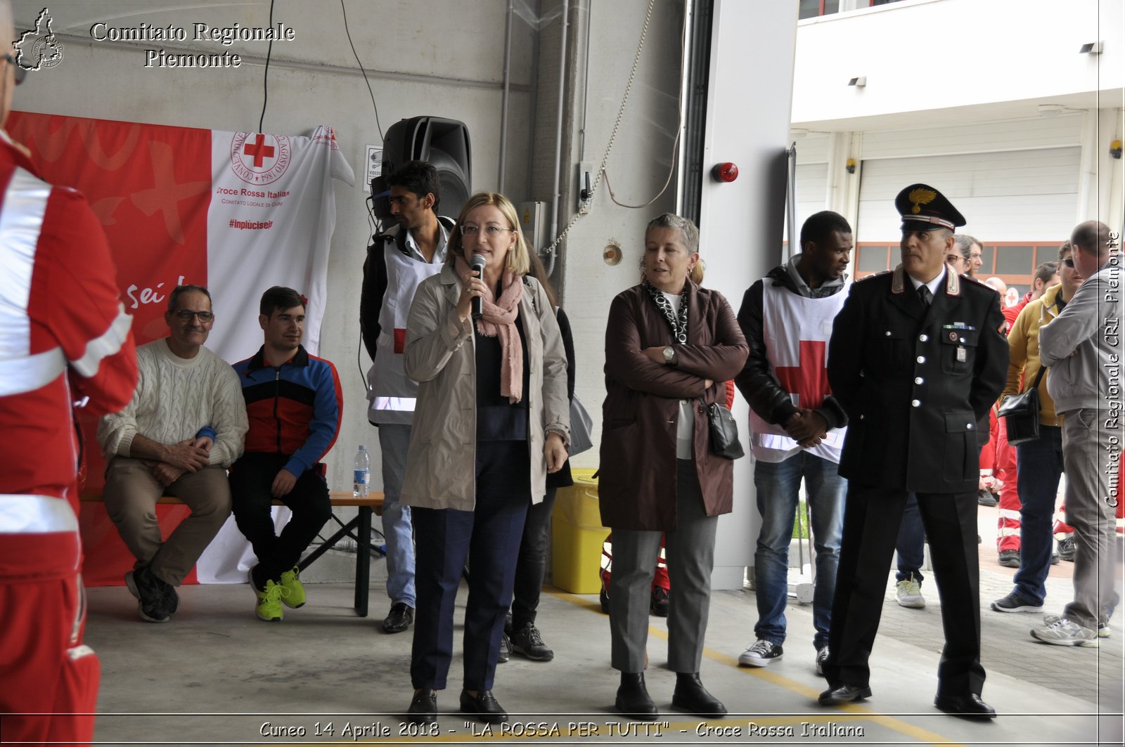 Cuneo 14 Aprile 2018 - "LA ROSSA PER TUTTI" - Croce Rossa Italiana- Comitato Regionale del Piemonte