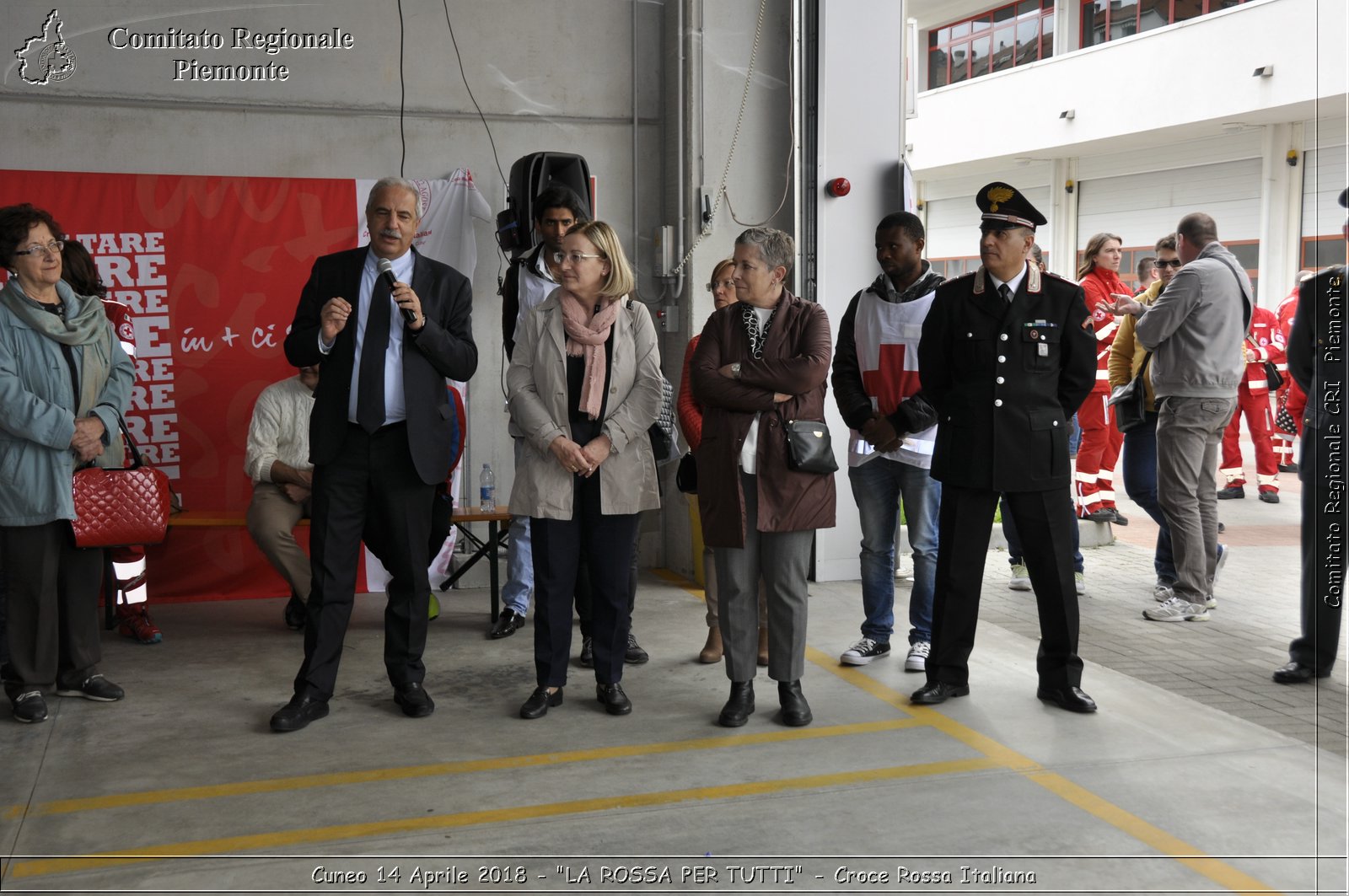 Cuneo 14 Aprile 2018 - "LA ROSSA PER TUTTI" - Croce Rossa Italiana- Comitato Regionale del Piemonte