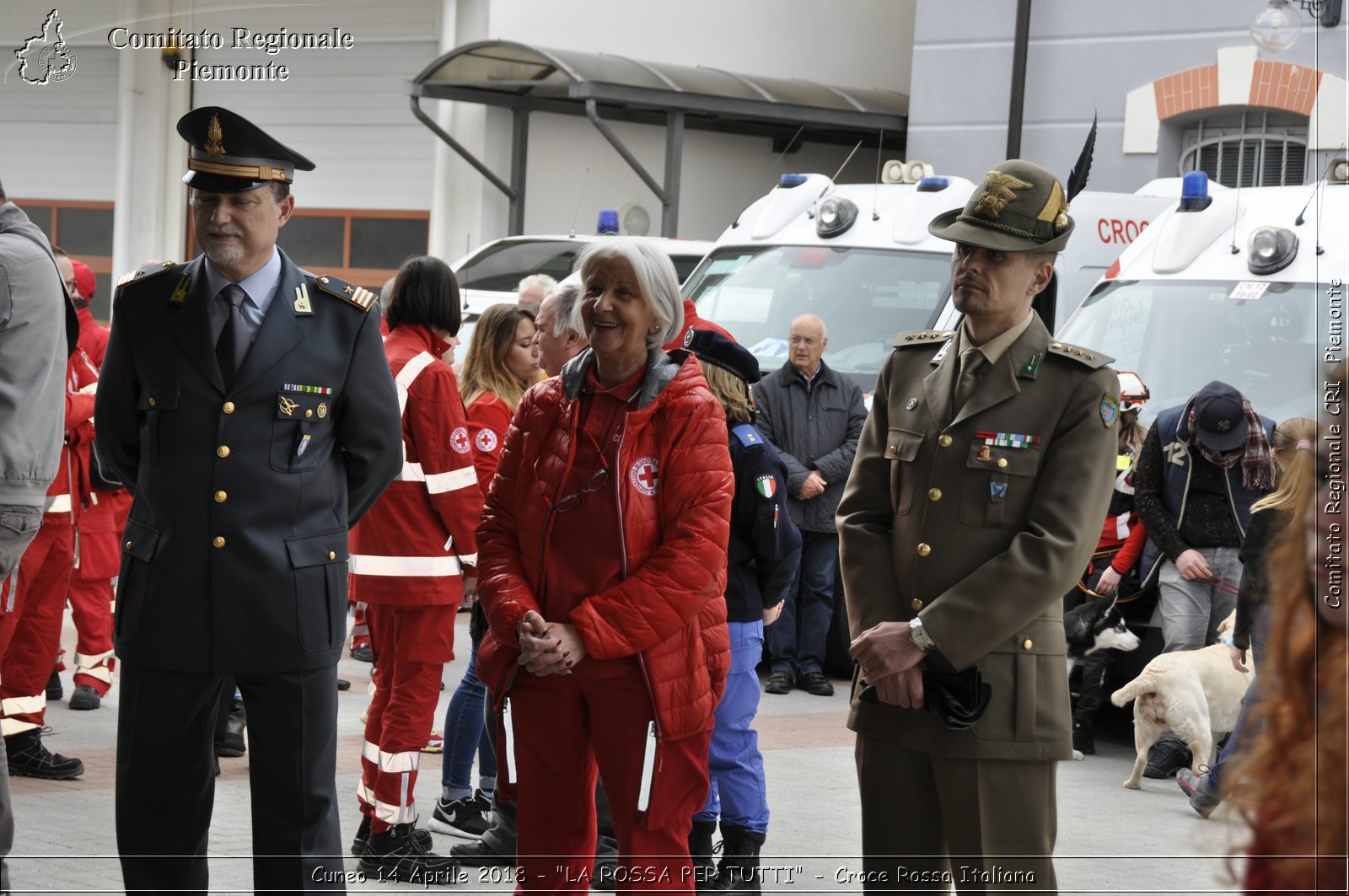 Cuneo 14 Aprile 2018 - "LA ROSSA PER TUTTI" - Croce Rossa Italiana- Comitato Regionale del Piemonte