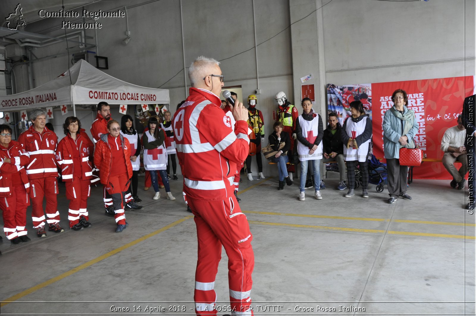 Cuneo 14 Aprile 2018 - "LA ROSSA PER TUTTI" - Croce Rossa Italiana- Comitato Regionale del Piemonte