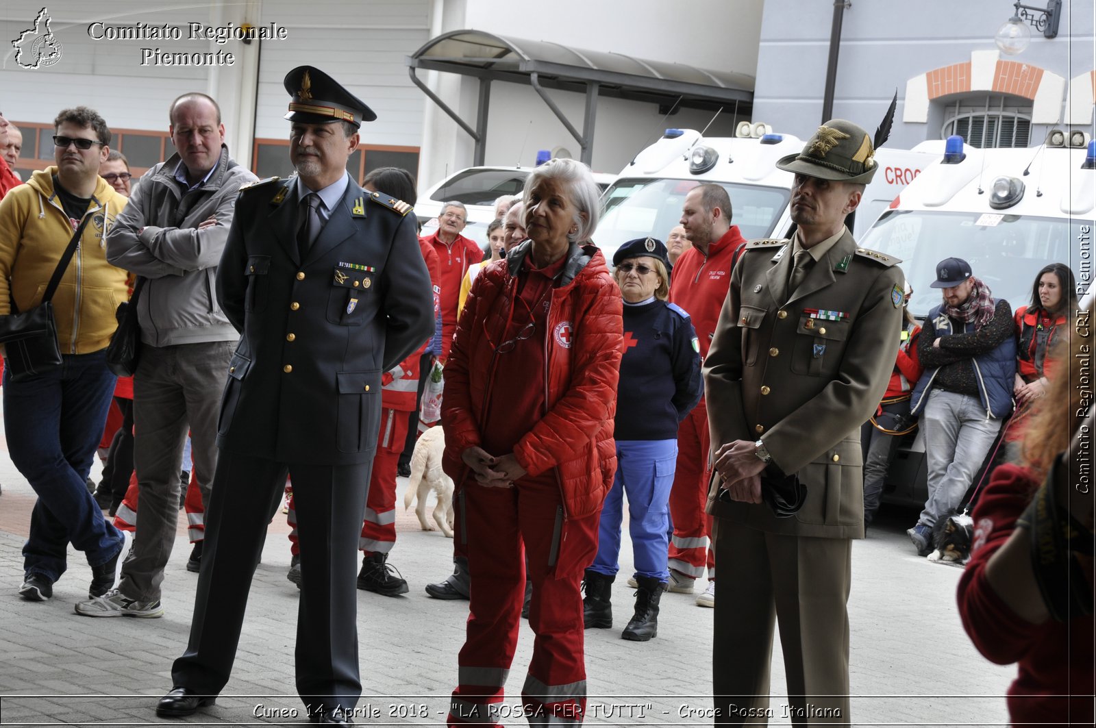 Cuneo 14 Aprile 2018 - "LA ROSSA PER TUTTI" - Croce Rossa Italiana- Comitato Regionale del Piemonte