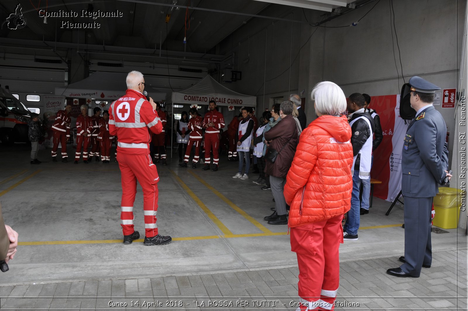 Cuneo 14 Aprile 2018 - "LA ROSSA PER TUTTI" - Croce Rossa Italiana- Comitato Regionale del Piemonte