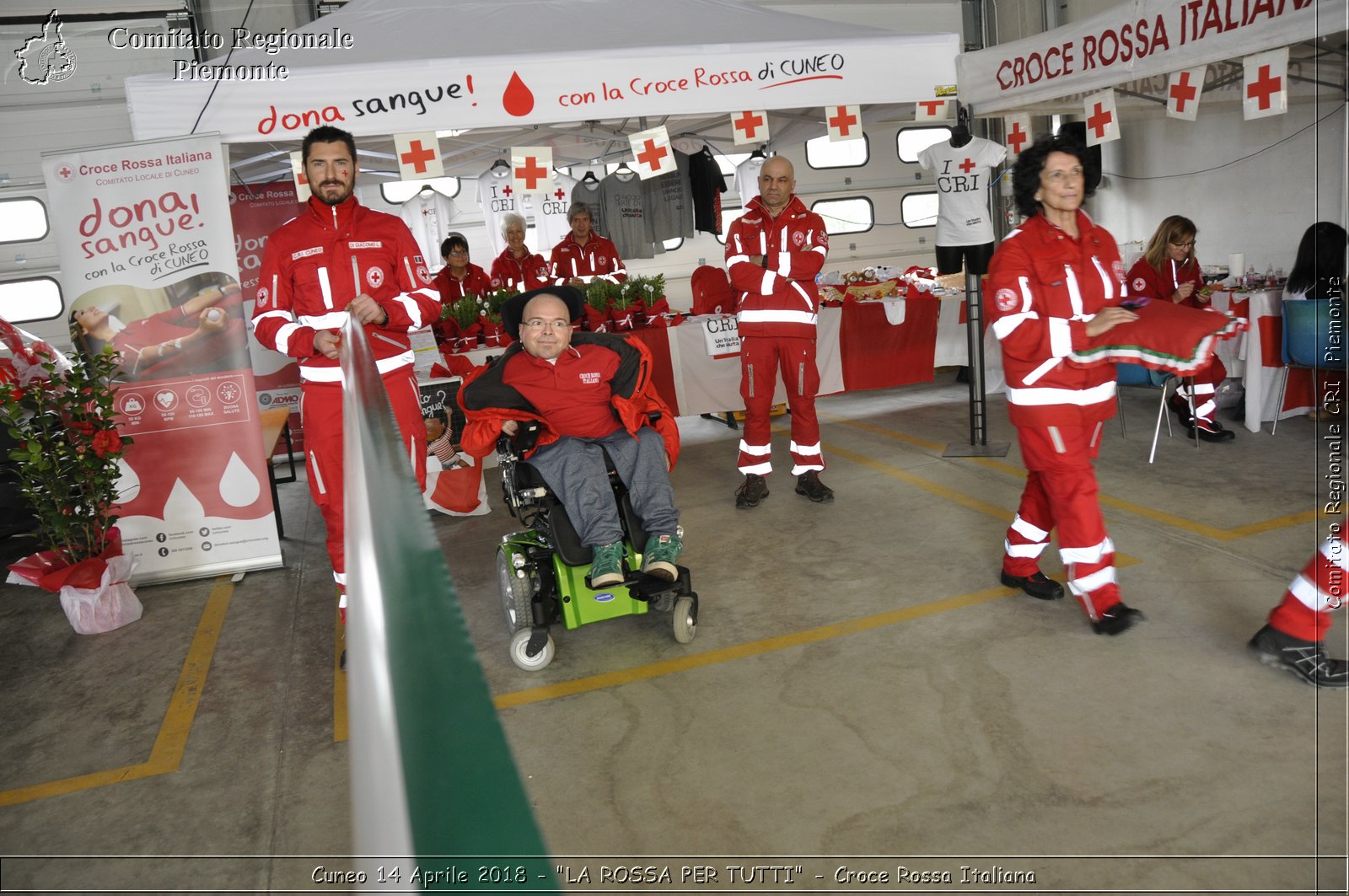 Cuneo 14 Aprile 2018 - "LA ROSSA PER TUTTI" - Croce Rossa Italiana- Comitato Regionale del Piemonte