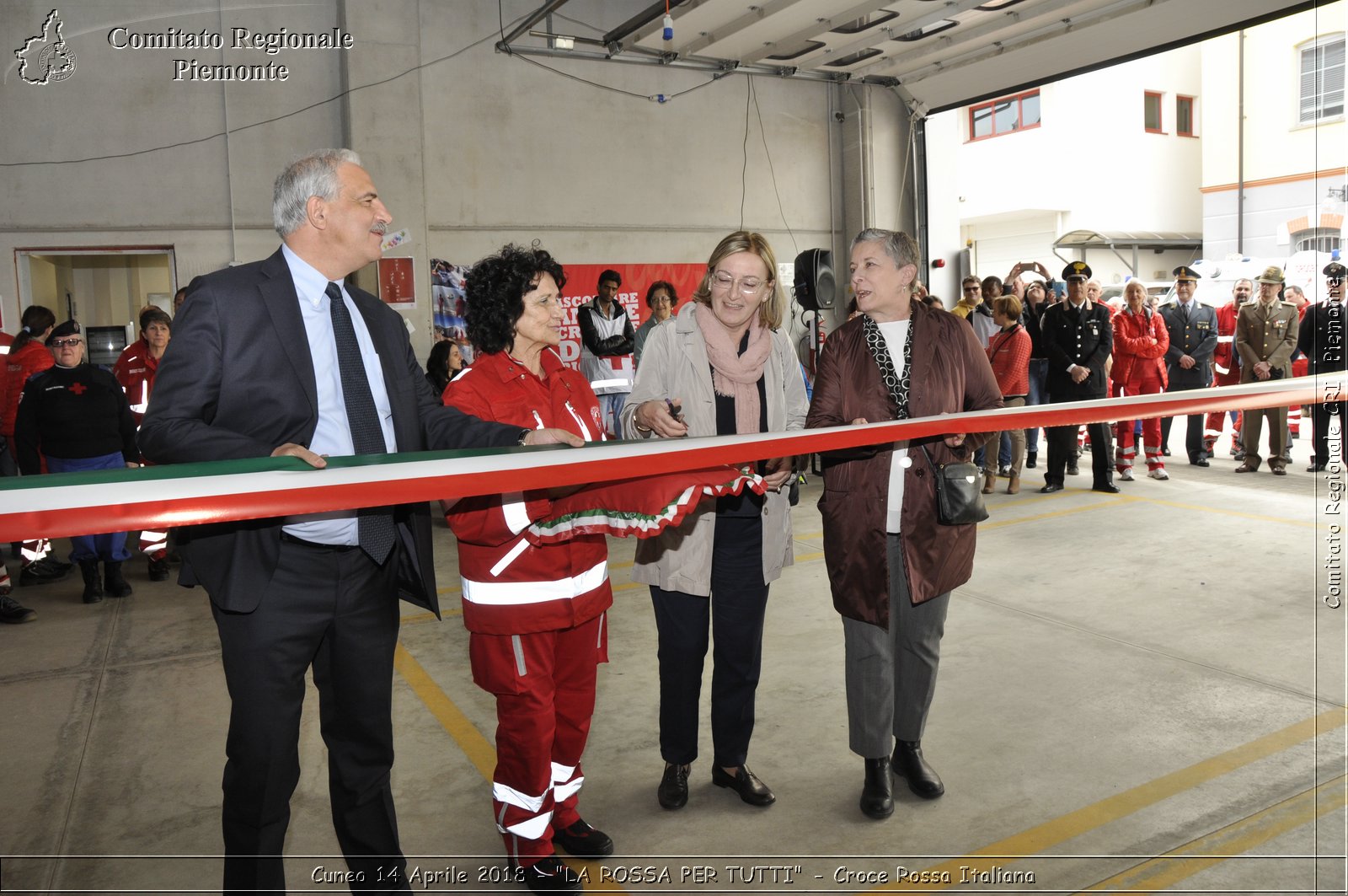 Cuneo 14 Aprile 2018 - "LA ROSSA PER TUTTI" - Croce Rossa Italiana- Comitato Regionale del Piemonte