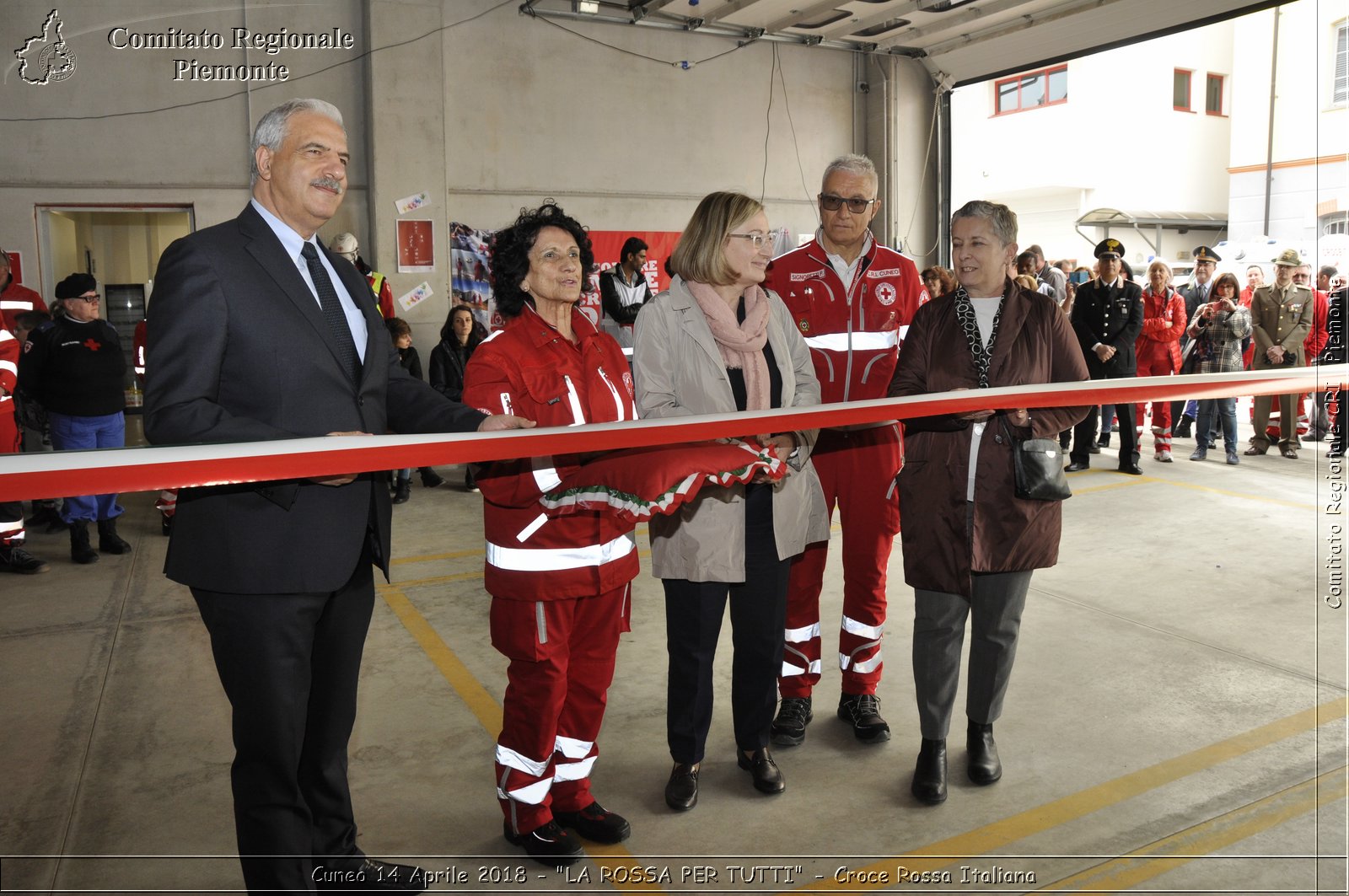 Cuneo 14 Aprile 2018 - "LA ROSSA PER TUTTI" - Croce Rossa Italiana- Comitato Regionale del Piemonte